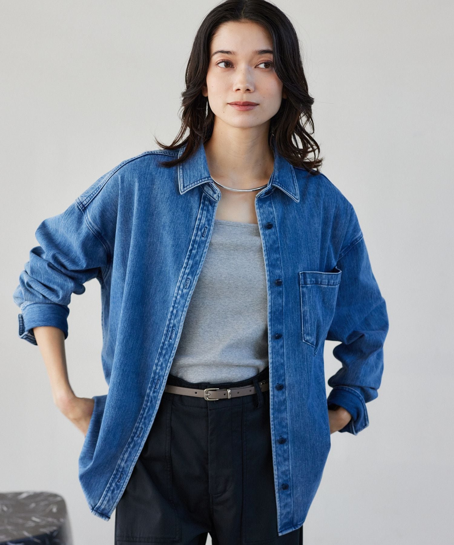 SALE／30%OFF】BARNYARDSTORM カットデニムシャツジャケット バン 