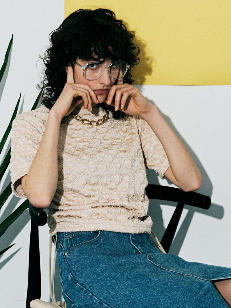 【MAISON SPECIAL】 レースシャーリングトップス Lace Shirring Tops/レースシャーリングトップス【MAISON