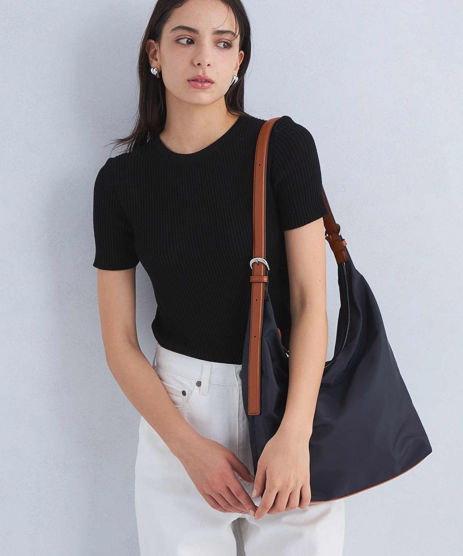 LOEWE ロエベ F813487X11 ブローチ付き スカーフ マフラー