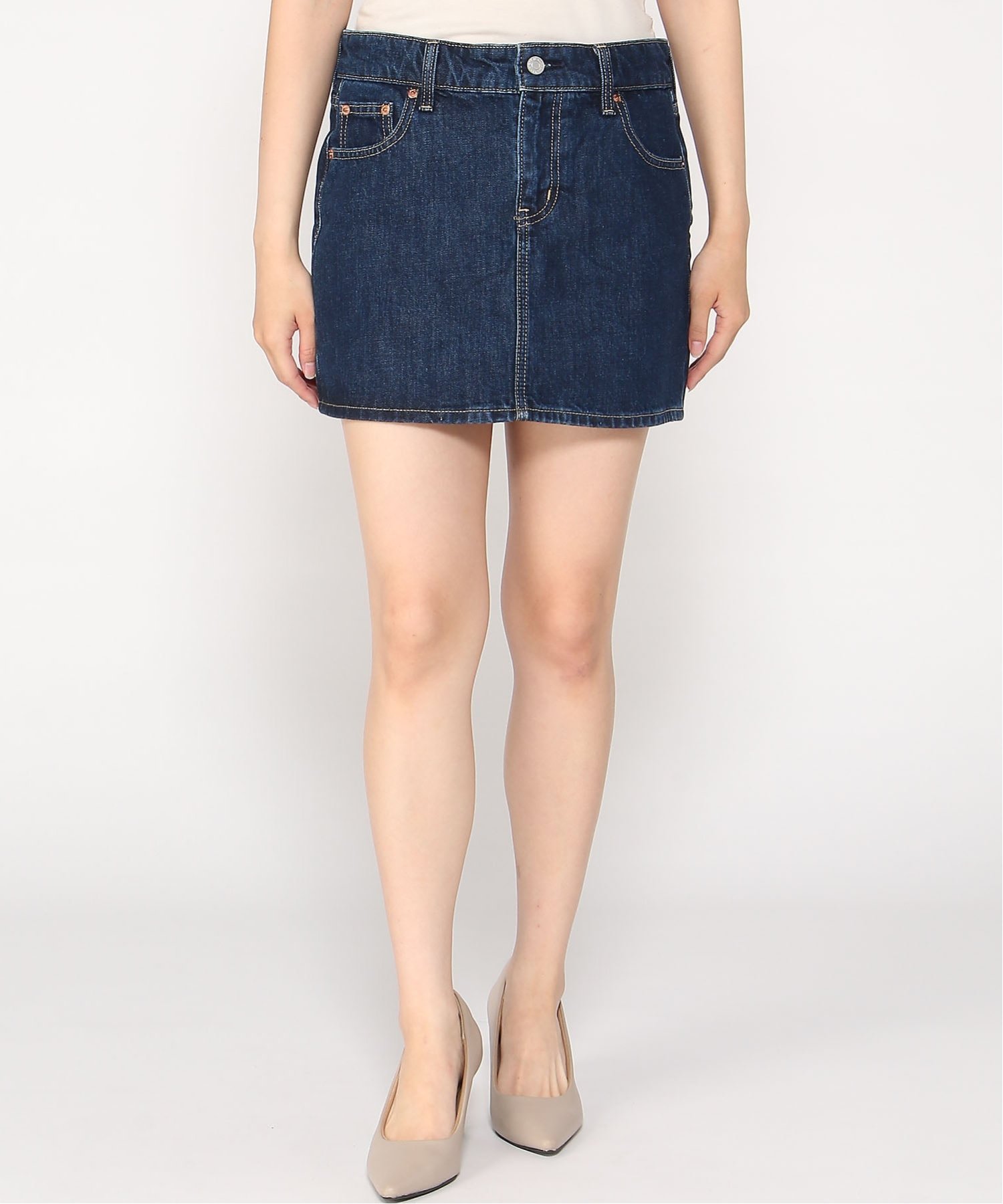 GAP デニム プレイド ミニスカート　タグ付き Gap公式オンラインストア | デニム プレイド ミニスカート