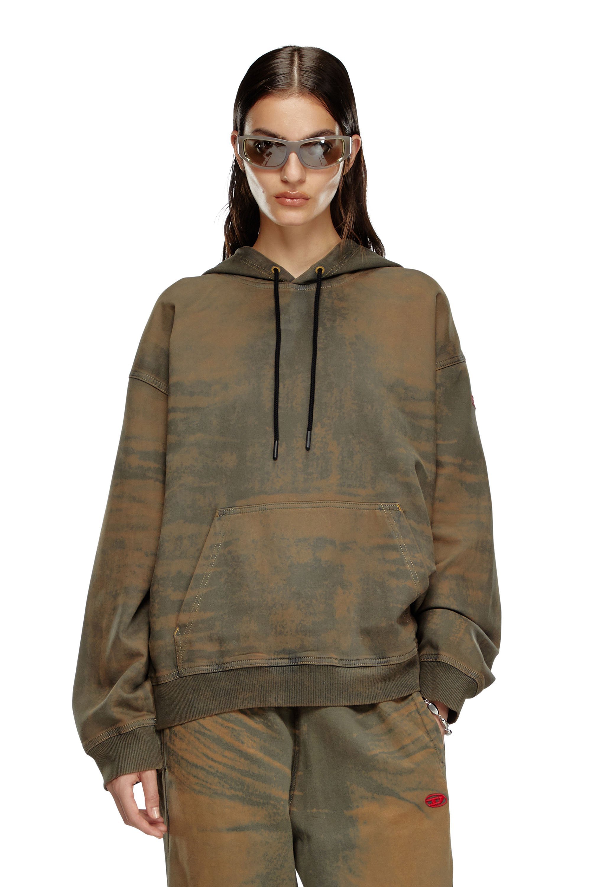 Diesel ディーゼル　メンズ　デニムパーカー　Lサイズ セール】メンズ スウェット パーカー デニム（パーカー
