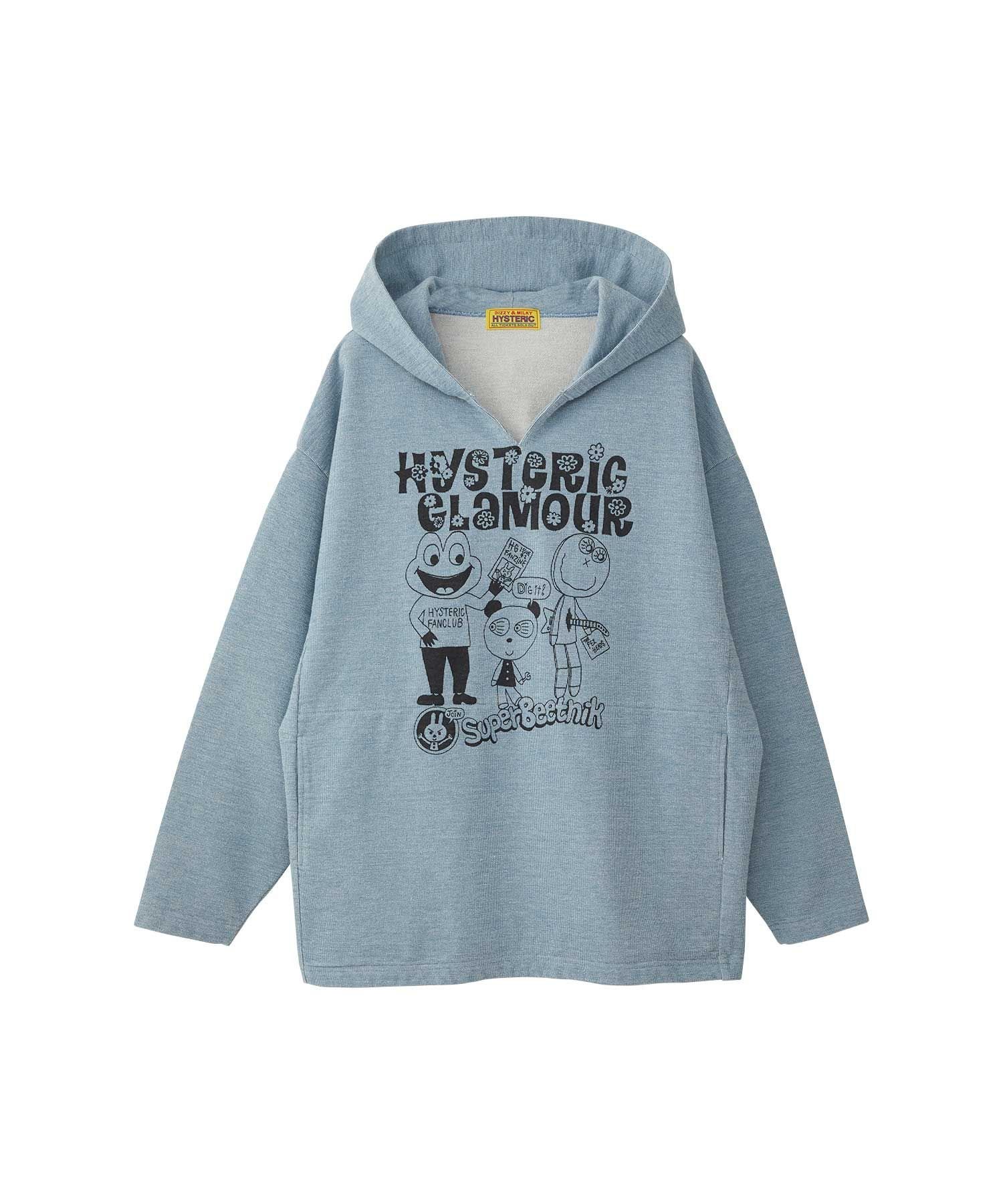 楽天市場】HYSTERIC GLAMOUR BADSVILLE デニムパーカー ヒステリック