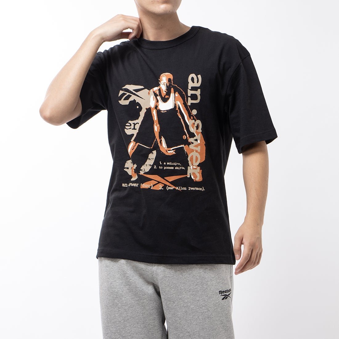 希少！！【Reebok リーボック】アレンアイバーソン メッシュTシャツ I3 希少！！【Reebok リーボック】アレンアイバーソン メッシュT