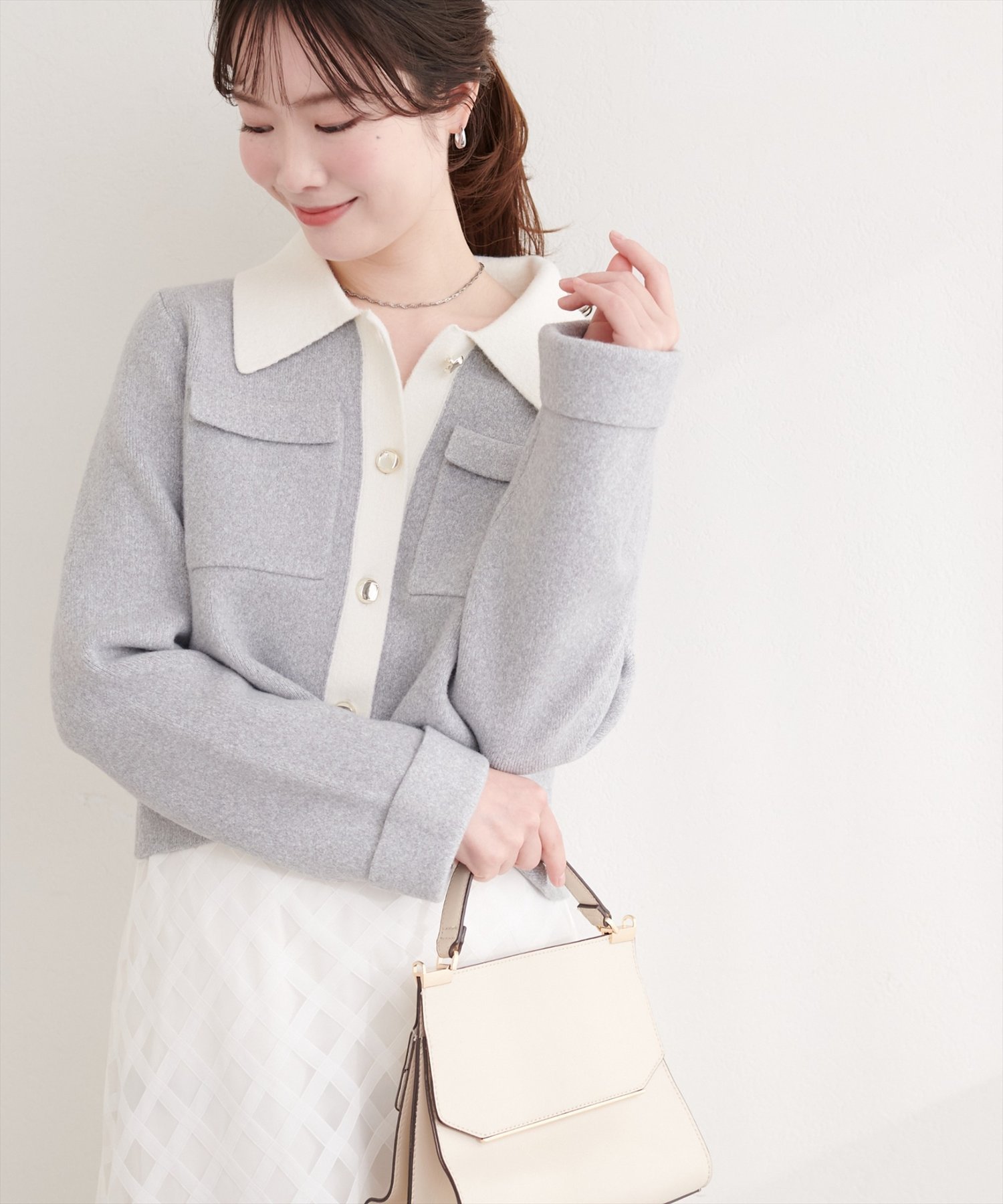 SALE／40%OFF】UNITED ARROWS ツイード モールパイピング ベスト