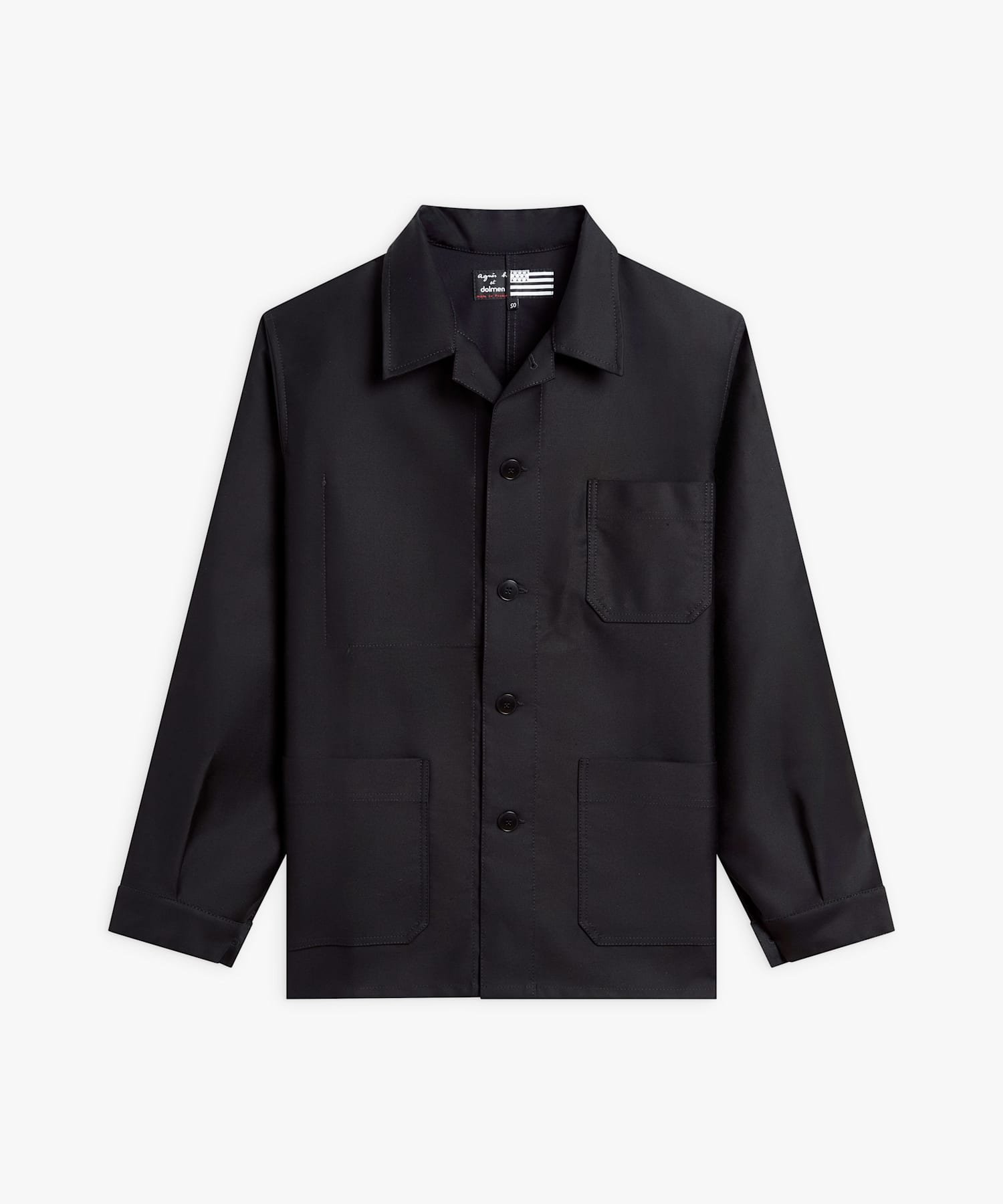 楽天市場】AN53 VESTE agnes b.*Dolmen ワークジャケット agnes b