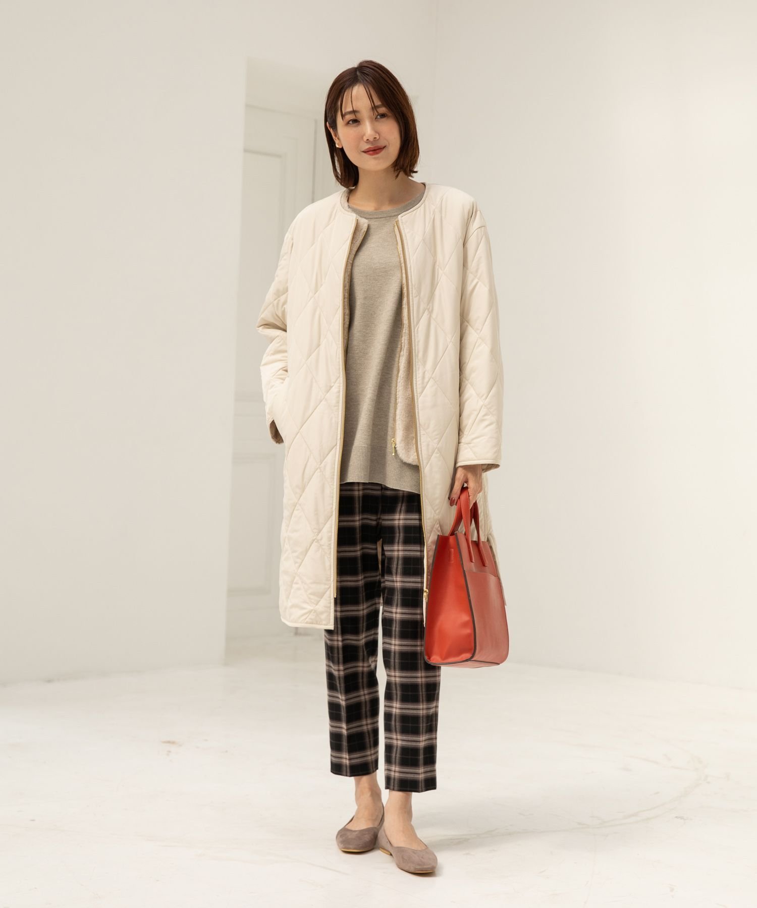 【SALE/70%OFF】GLOBAL WORK (W)アッタカウツクシテーパーガラ グローバルワーク パンツ スラックス・ドレスパンツ ブラウン グレー ブラック ネイビー