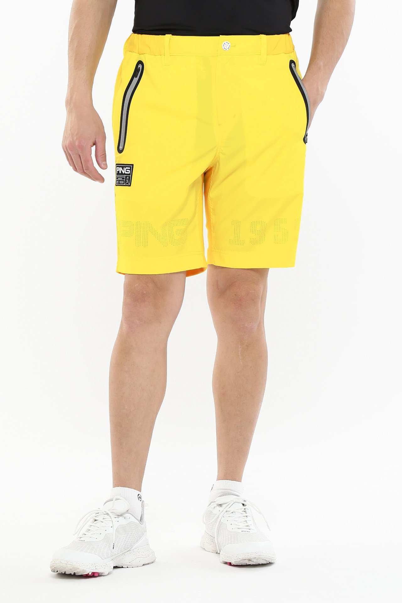 ★PING★ピン撥水ナイロン2WAYストレッチ ショートパンツ新品イエロー黄色L 楽天市場】PING APPAREL 2WAYストレッチ 撥水ナイロン ショート