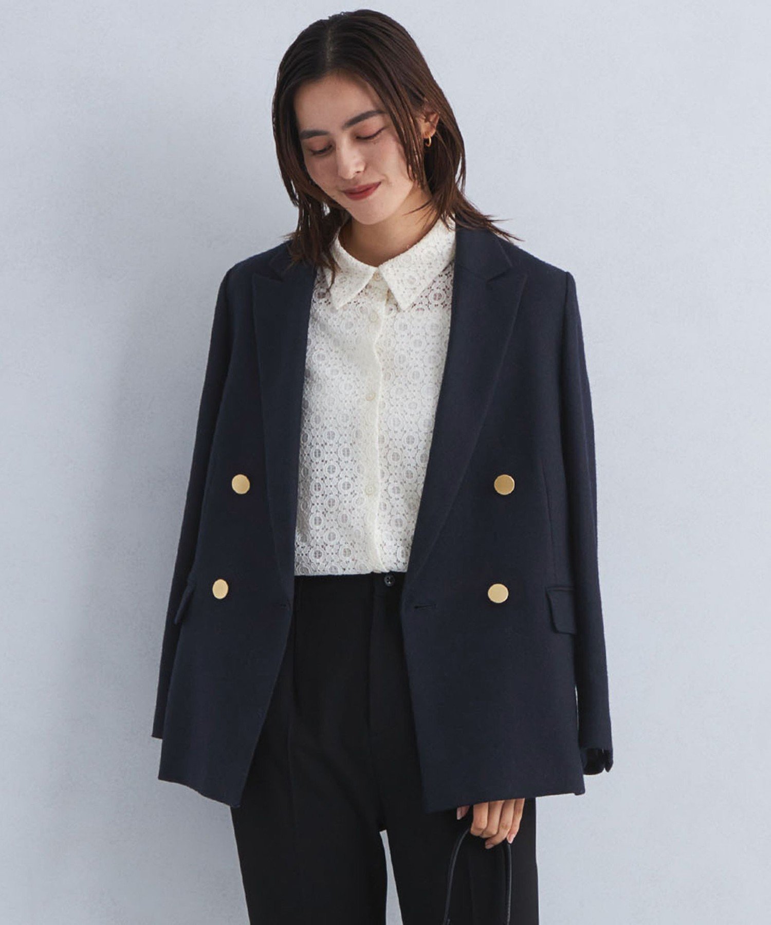 SALE／40%OFF】UNITED ARROWS green label relaxing メランジツイル