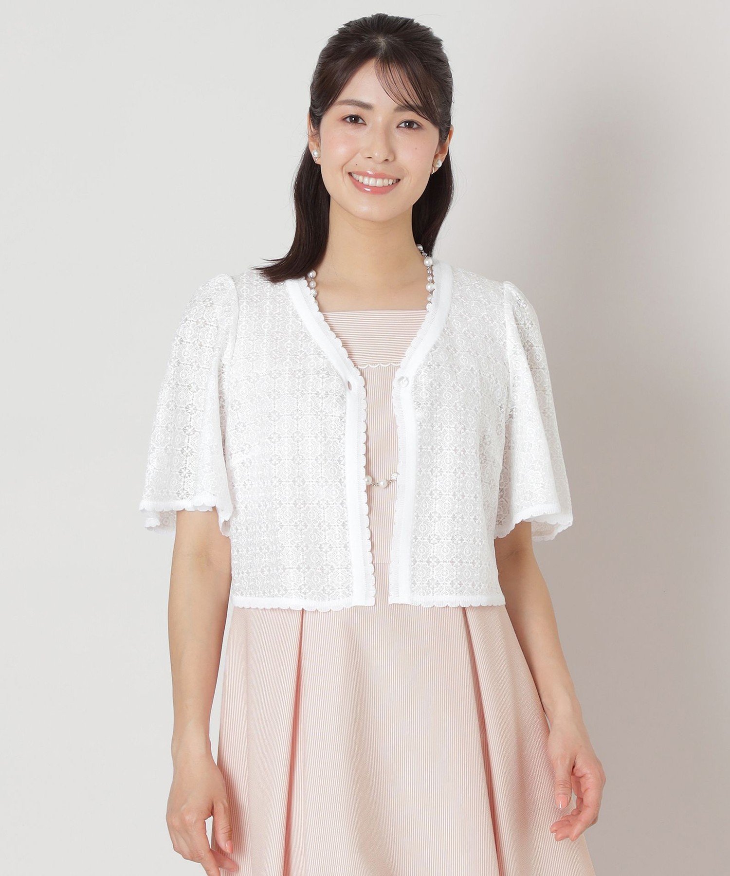 楽天市場】【SALE／34%OFF】フラワー刺しゅうコンビ ボレロ TO