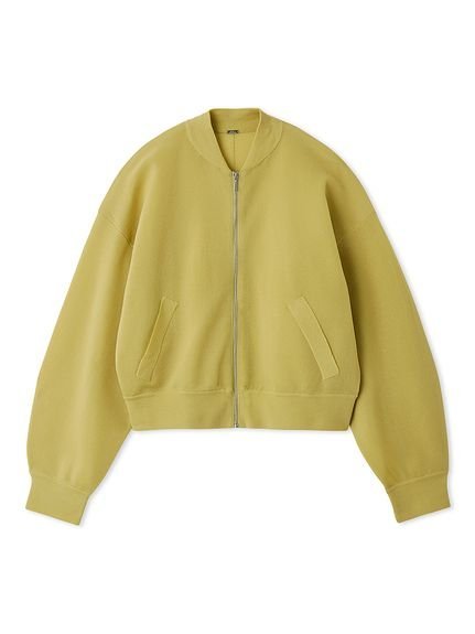 SALE／50%OFF】Mila Owen ボリュームスリーブシアーニットブルゾン 