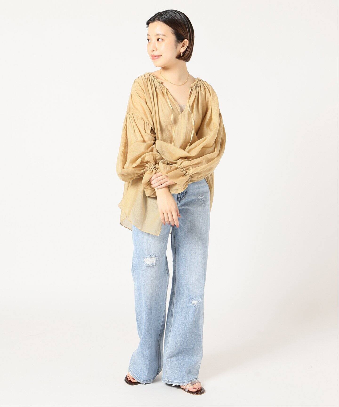 SALE／30%OFF】plage 【enrica/エンリカ】 別注 VOLEME スリーブ