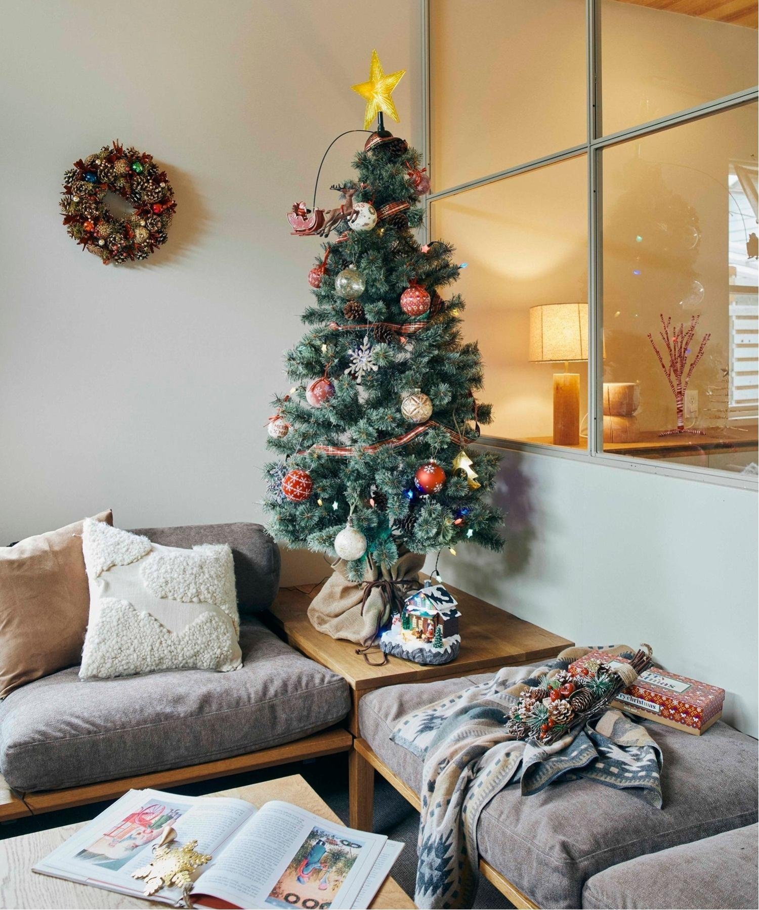 SALE／30%OFF】niko and  [2022Xmas]クリスマスツリー150cm