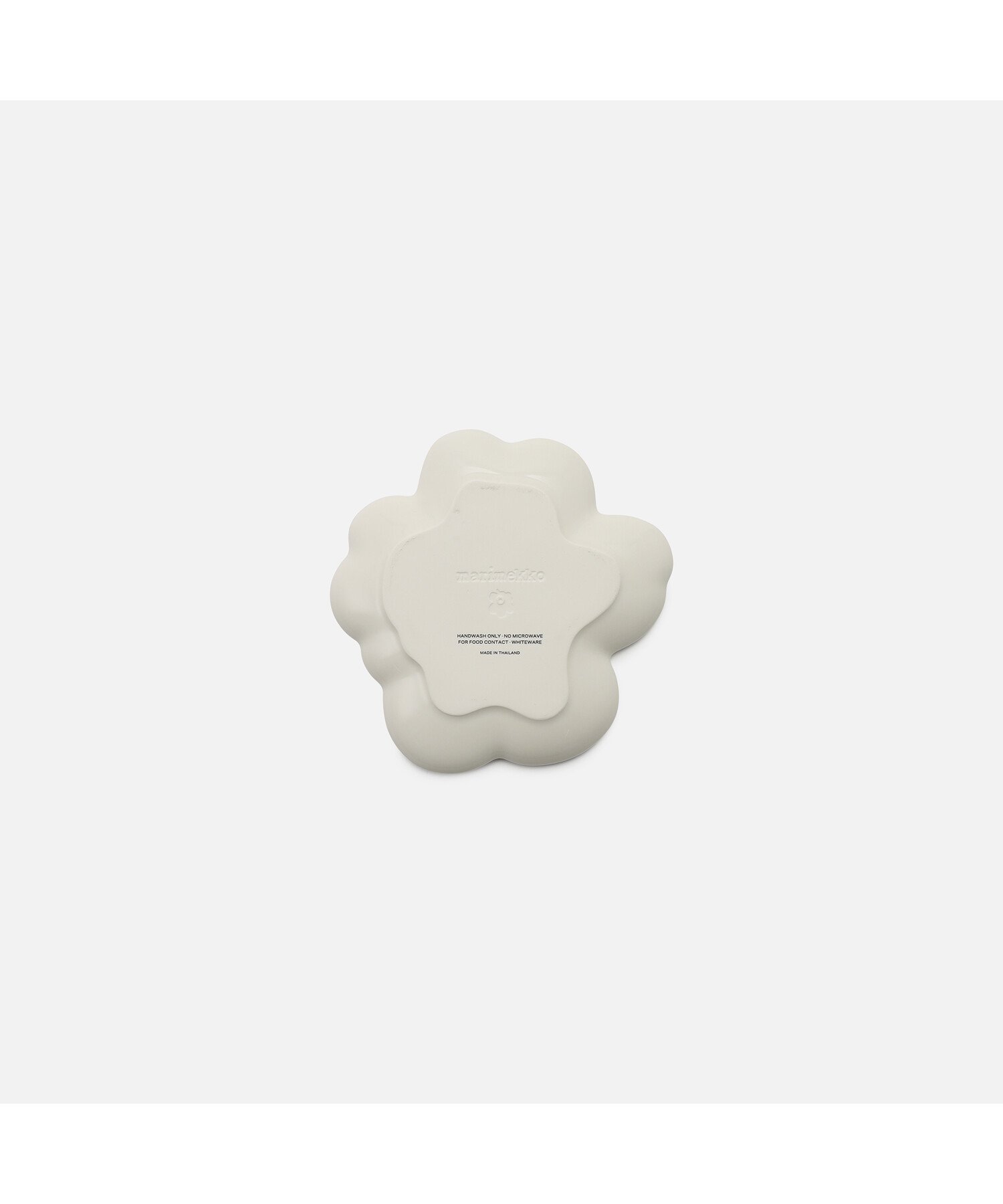 Marimekko Unikko Shape 60th プレートセット 13cm マリメッコ