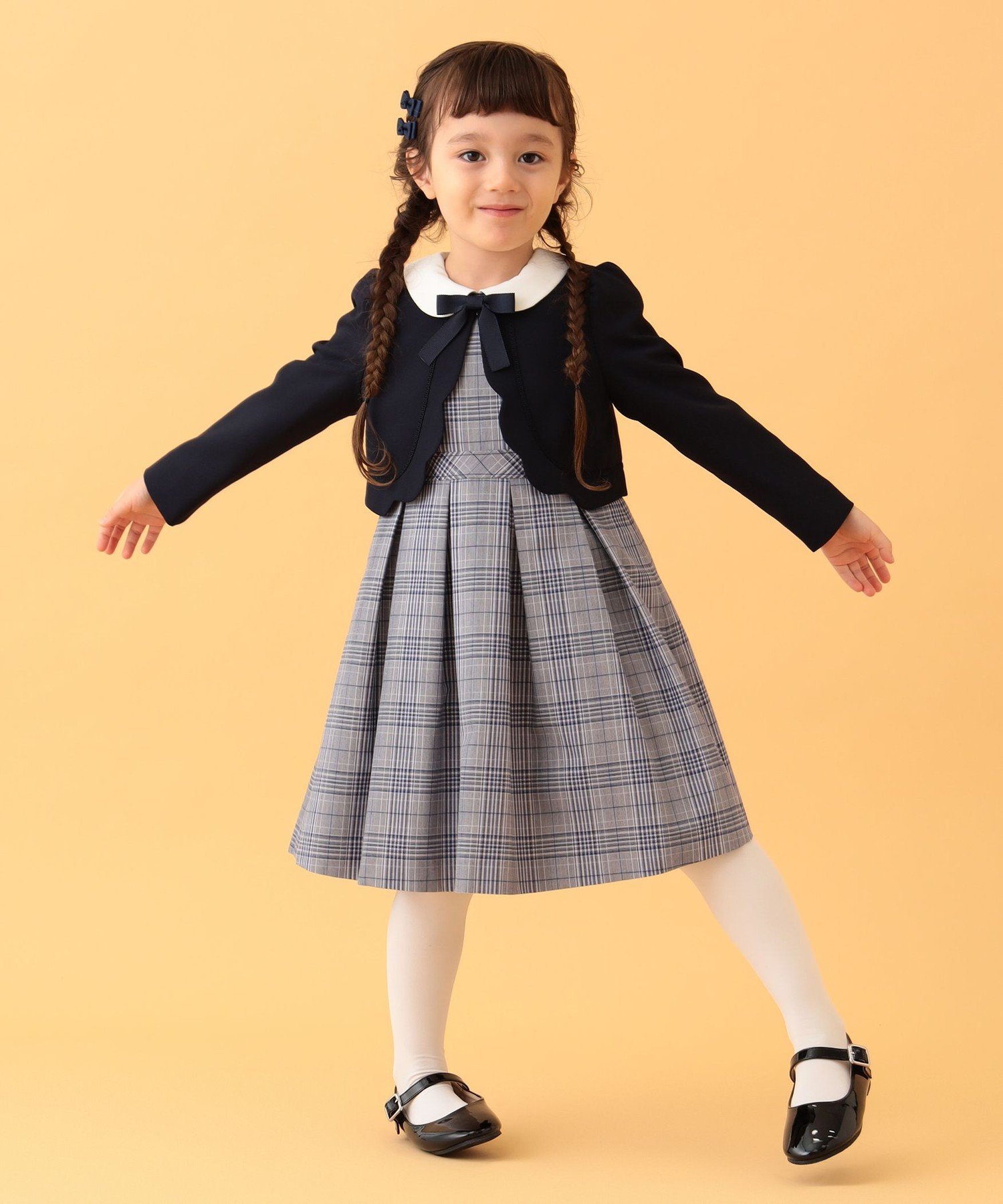 SALE／40%OFF】BEAMS mini セレモニー ワンピース + ボレロ セット 