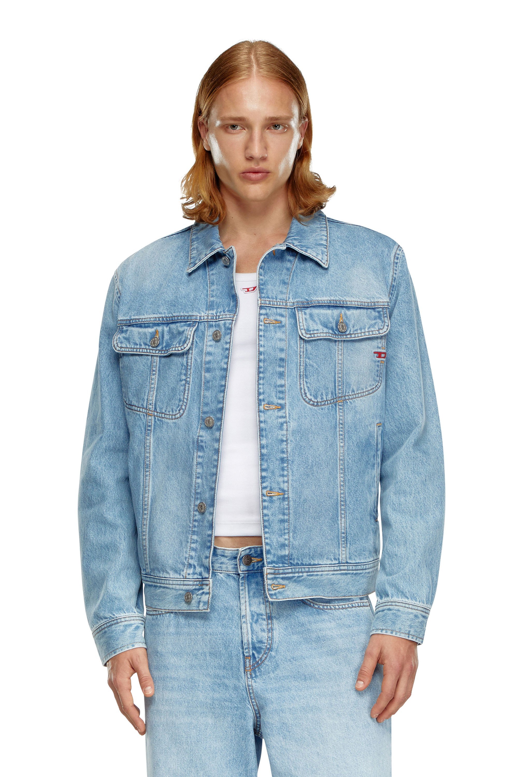 ジャケット・アウター DIESEL TRACK DENIM JACKET 楽天市場】DIESEL メンズ ジャケット デニム D-WYNNY-S TRACK