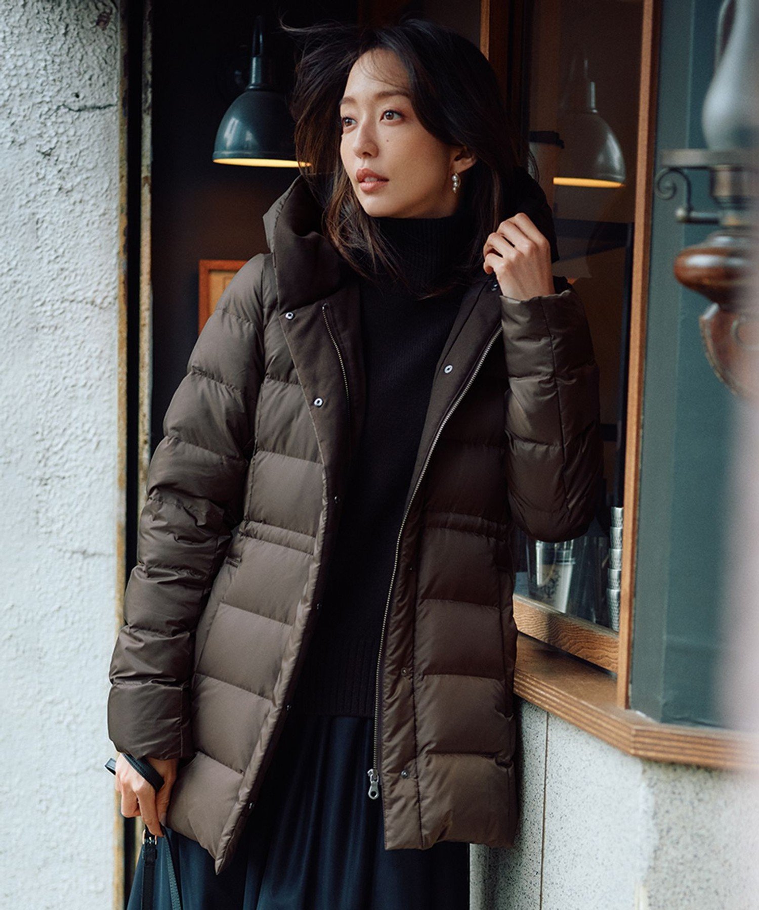 23区 S 【洗える】シレータフタ ショート ダウンコート ニジュウサンク 