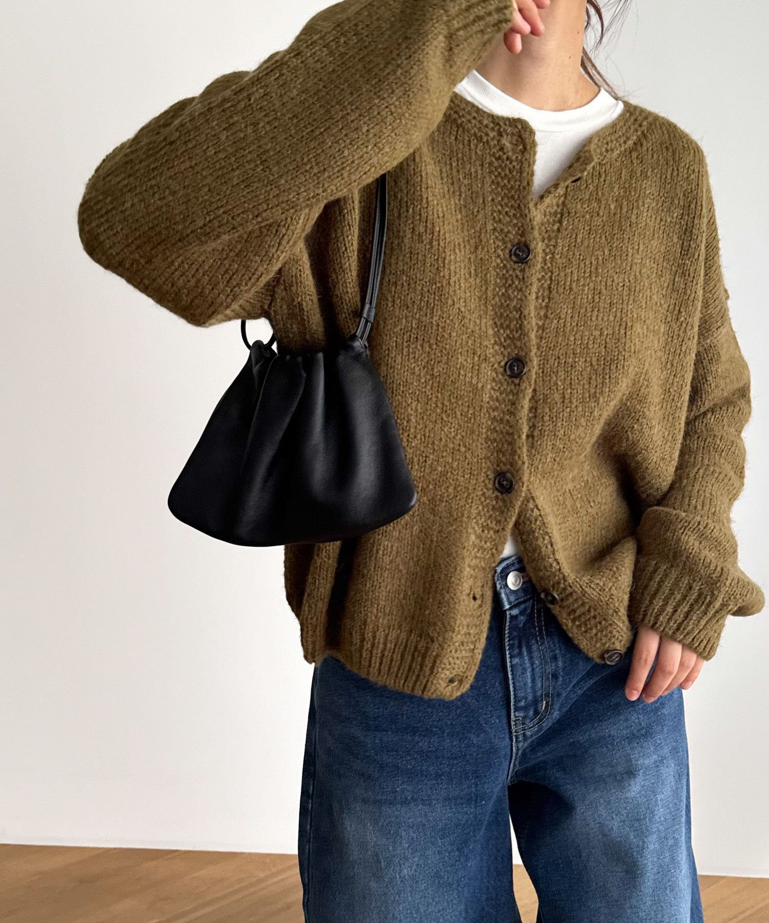 【美品】ガリャルダガランテ　大草直子さんコラボ モヘヤシャギーハーフコート 美品】ガリャルダガランテ 大草直子さんコラボ モヘヤシャギーハーフ