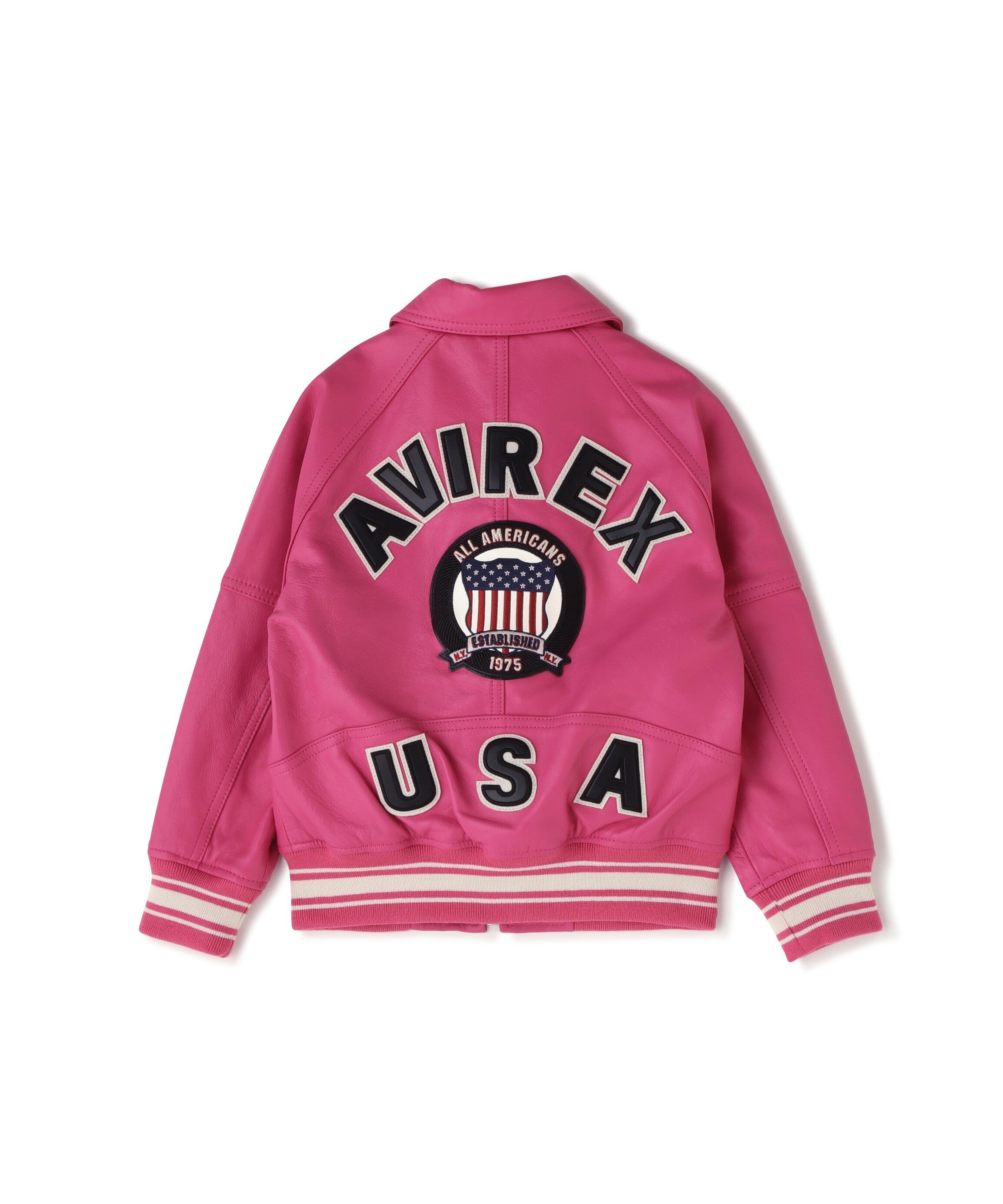 楽天市場】AVIREX アヴィレックス/GIRLS AND LOGO JACKET/6122093  
