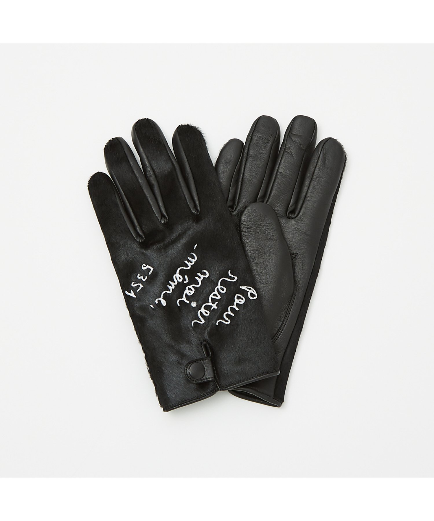 楽天市場】Jean Paul GAULTIER / ジップ付きレザー手袋（羊革