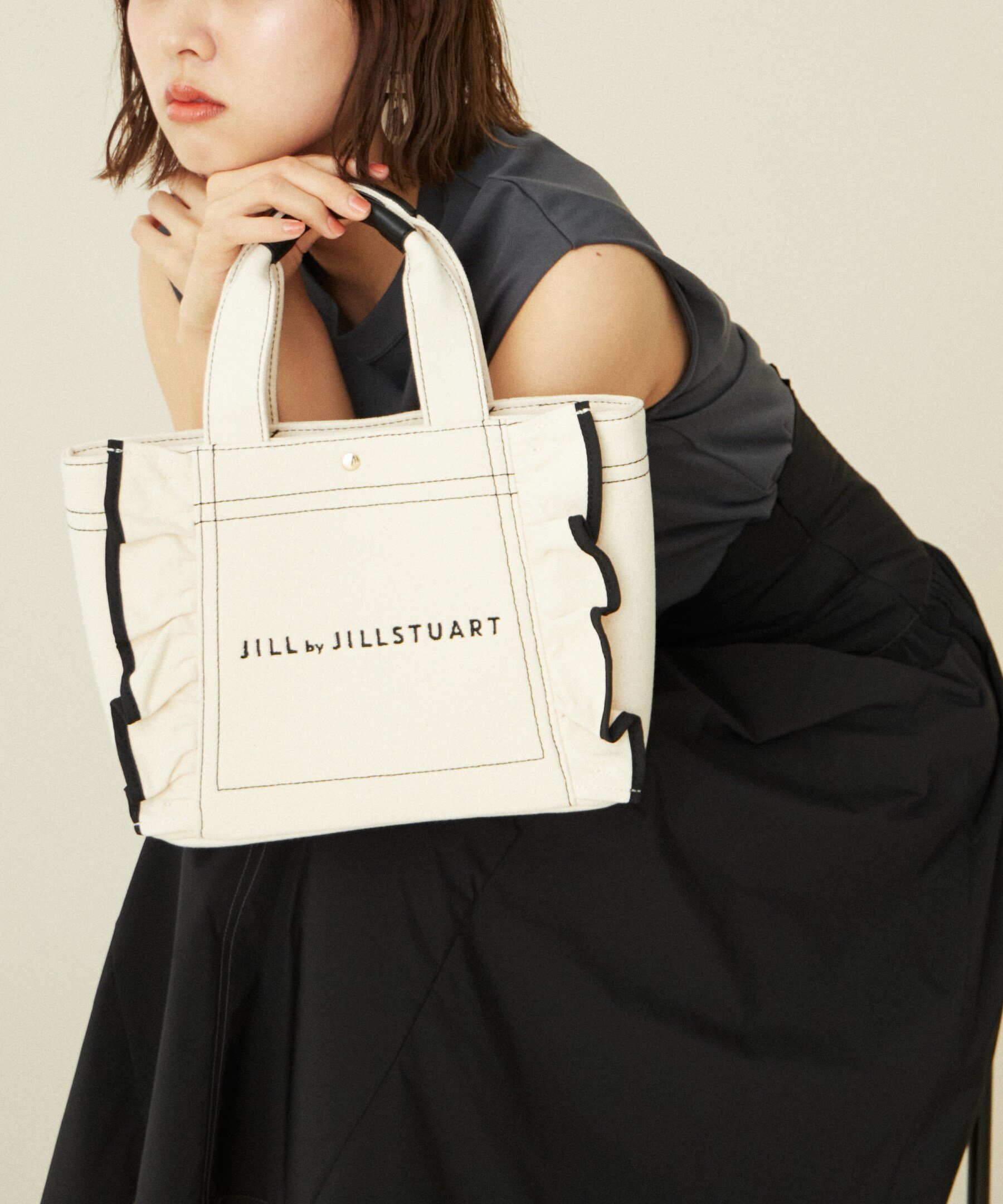 JILL by JILL STUART フリルトートバッグ(小) ジル バイ ジル