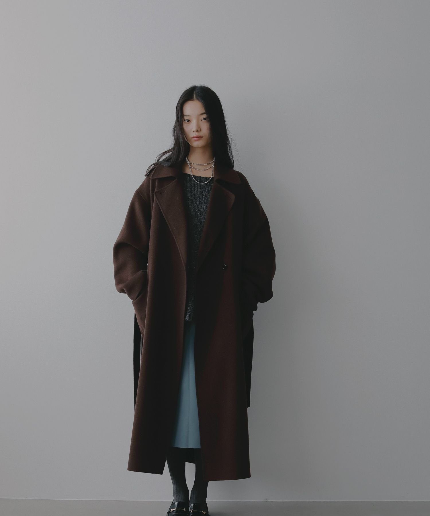 楽天市場】SHAREEF CASHMERE MELTON LONG COAT シャリーフ ジャケット