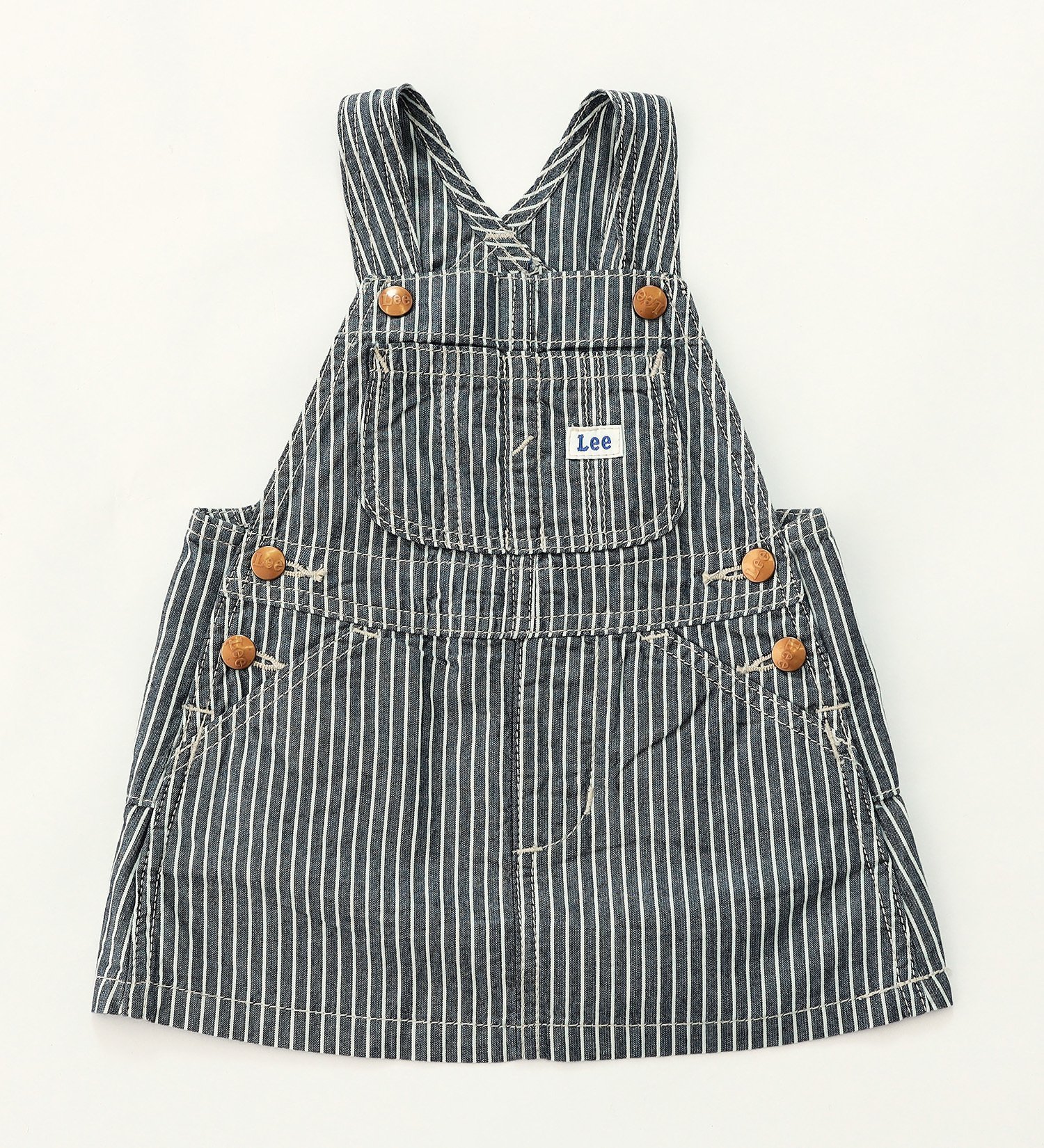 【美品】Lee リー のオーバーオールスカート9号L 80s90s ヴィンテージ Lee 【5%OFF】80〜90cm ベビー リー ロンパース オーバーオール