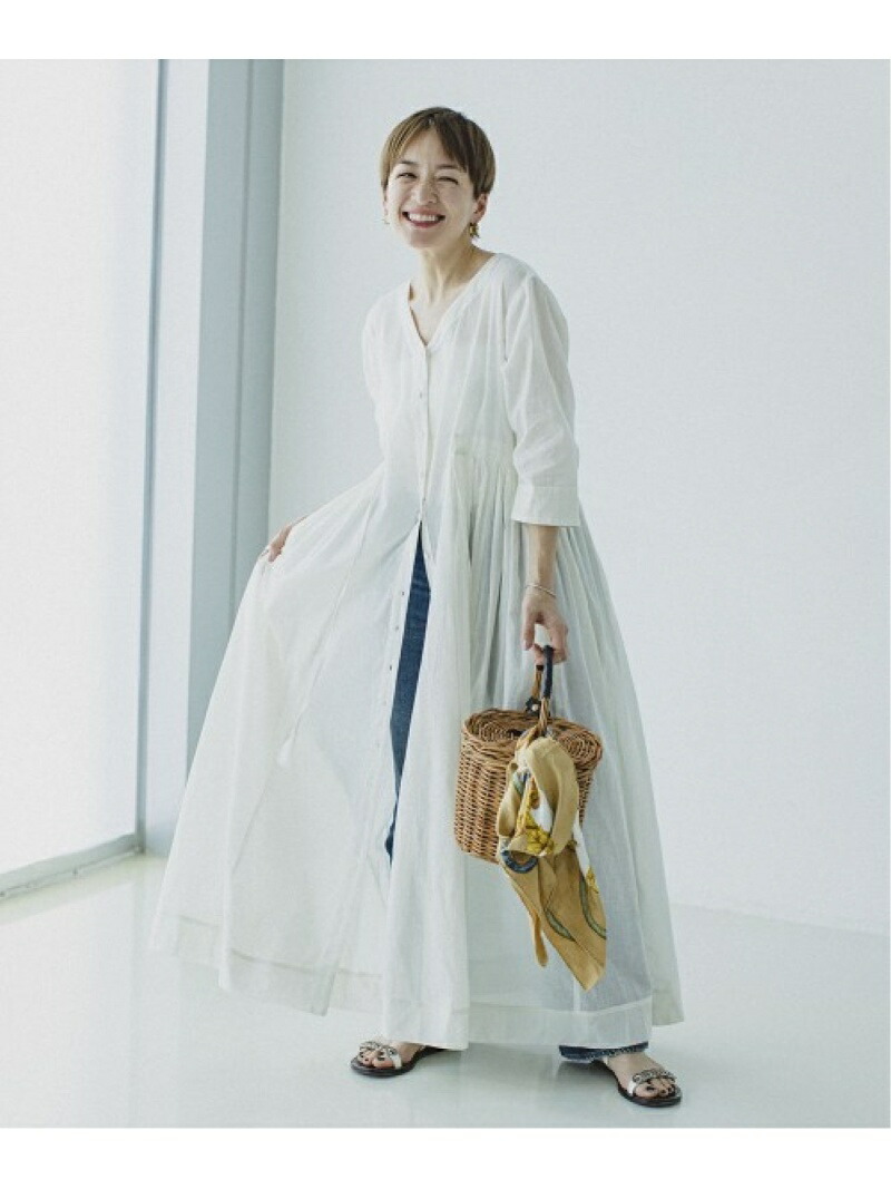 楽天市場 Sale Off 高山都さんコラボ ココロとカラダリラックスワンピース Studio Clip スタディオクリップ ワンピース ロングワンピース マキシワンピース ホワイト ブラック ブルー ブラウン Rba E 送料無料 Rakuten Fashion Studio Clip