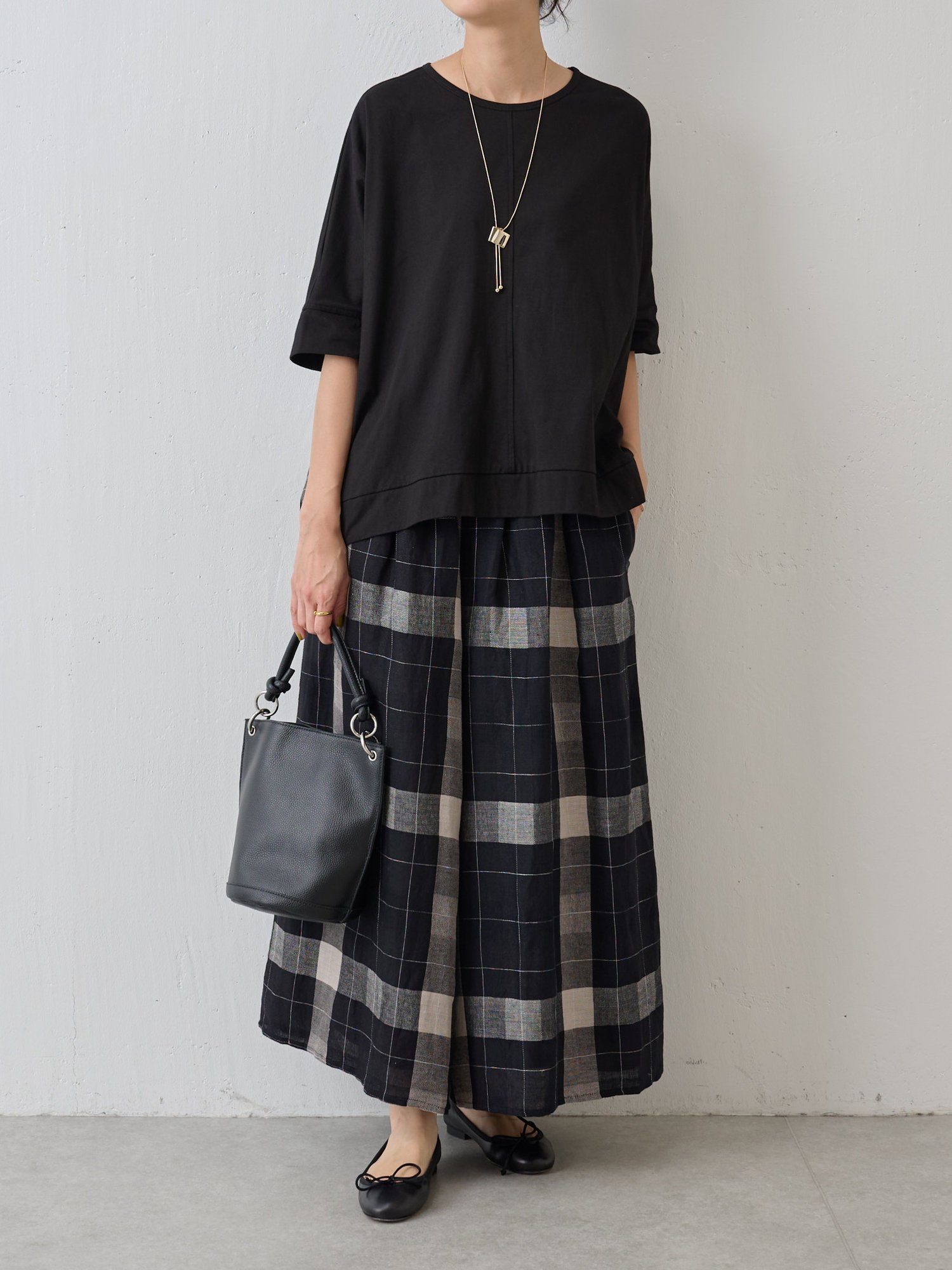 SALE／70%OFF】BEARDSLEY 《セットアップ対応》リネンチェックパンツ 