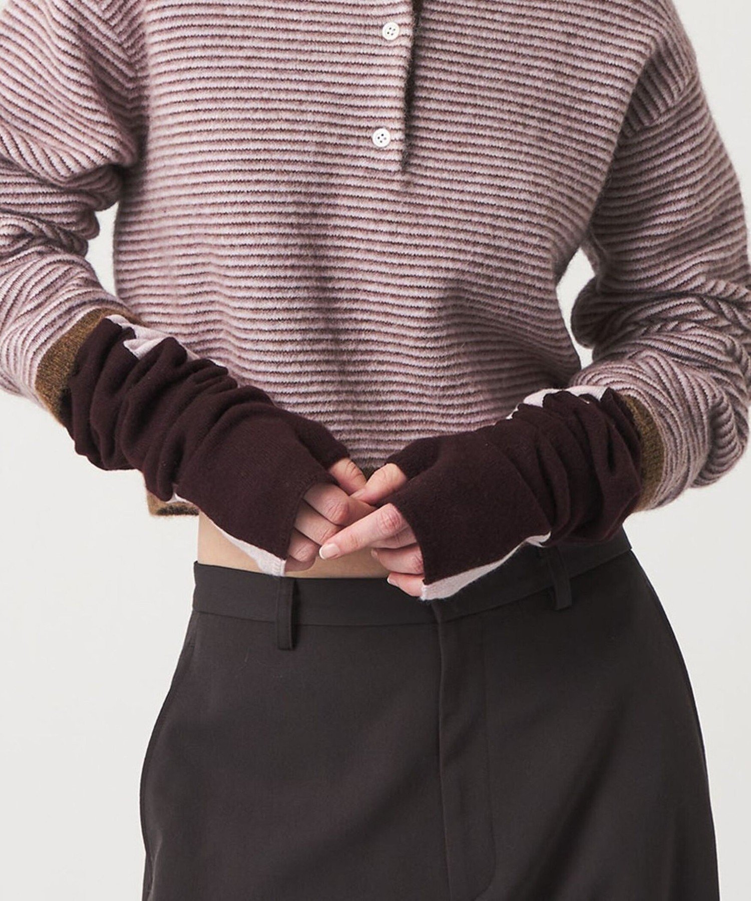 楽天市場】【SALE／80%OFF】＜BATONER x 6(ROKU)＞CASHMERE FOX LONG