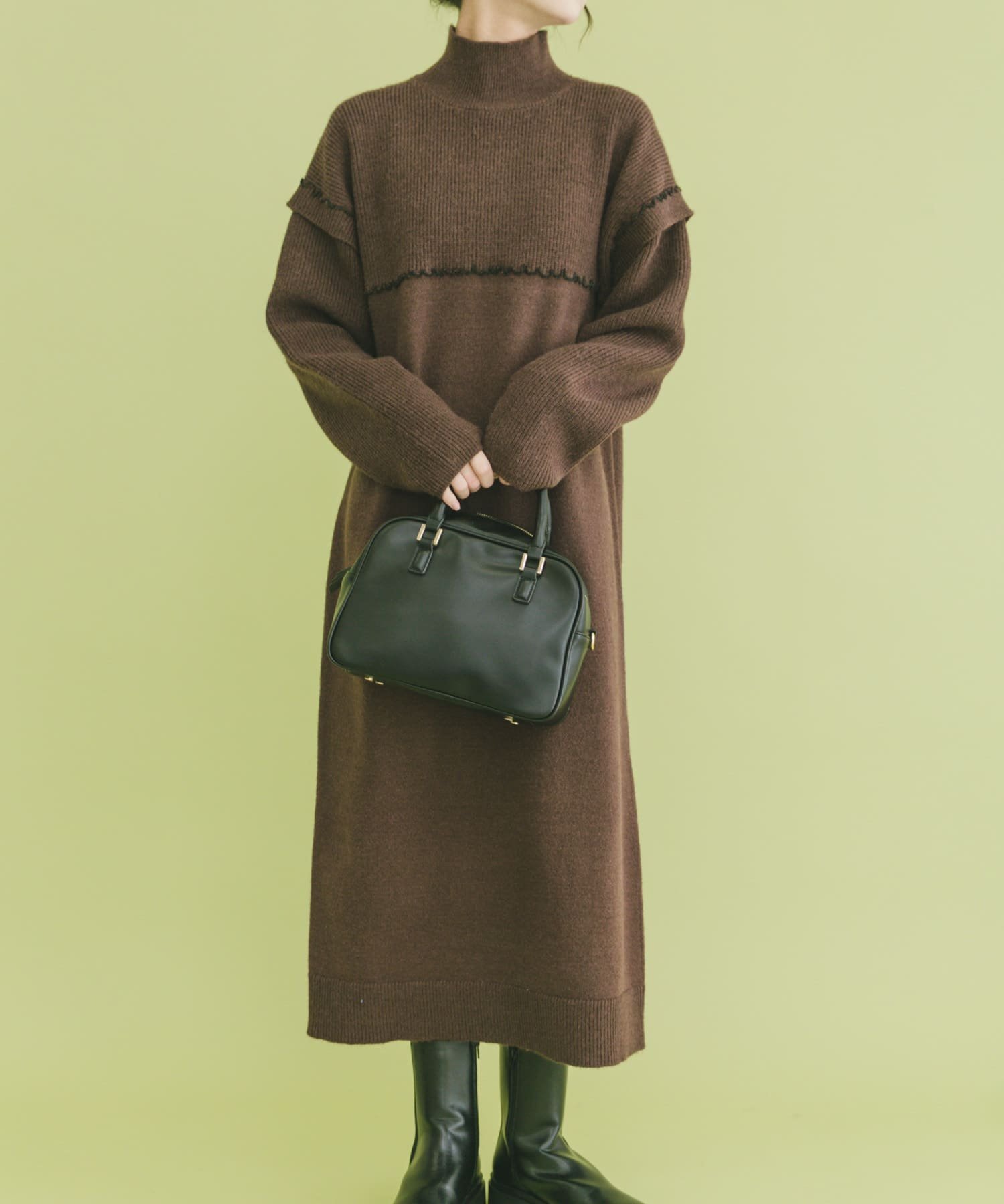 GALLARDAGALANTE 【大草直子さんコラボ】モヘヤシャギーハーフコート