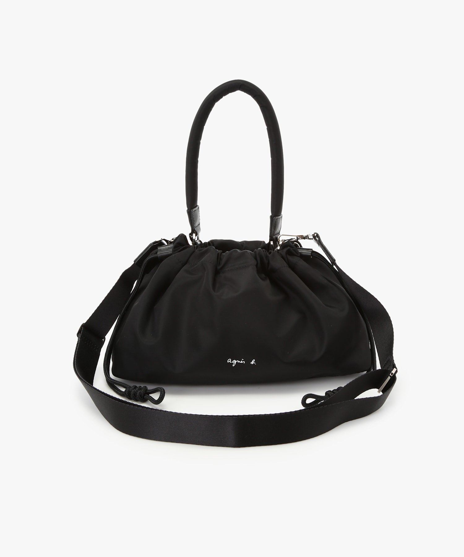 agnes b. トートバッグ 肩掛け RS02b-IKK-11 ブラック agnes b. トートバッグ 肩掛け RS02b-IKK-11 ブラック (Agnes b