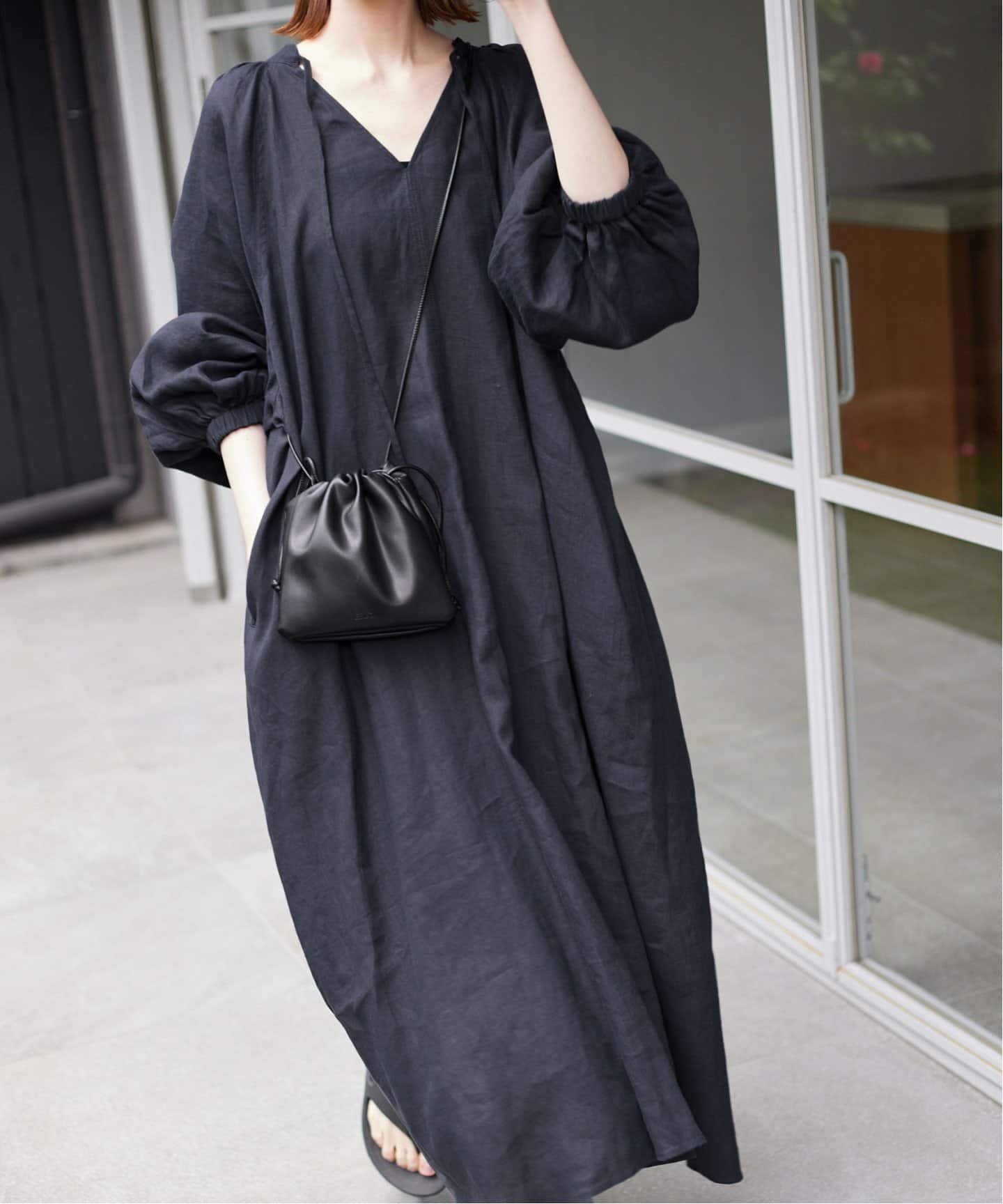 ◇ IENA SLOBE イエナ ウエストゴム Vネック ロング スカート ニット スーツ 上下 セットアップ グレー * ◆ 1000025678023 SLOBE IENA｜《WEB限定⁄追加2》リラックスイージーVネック