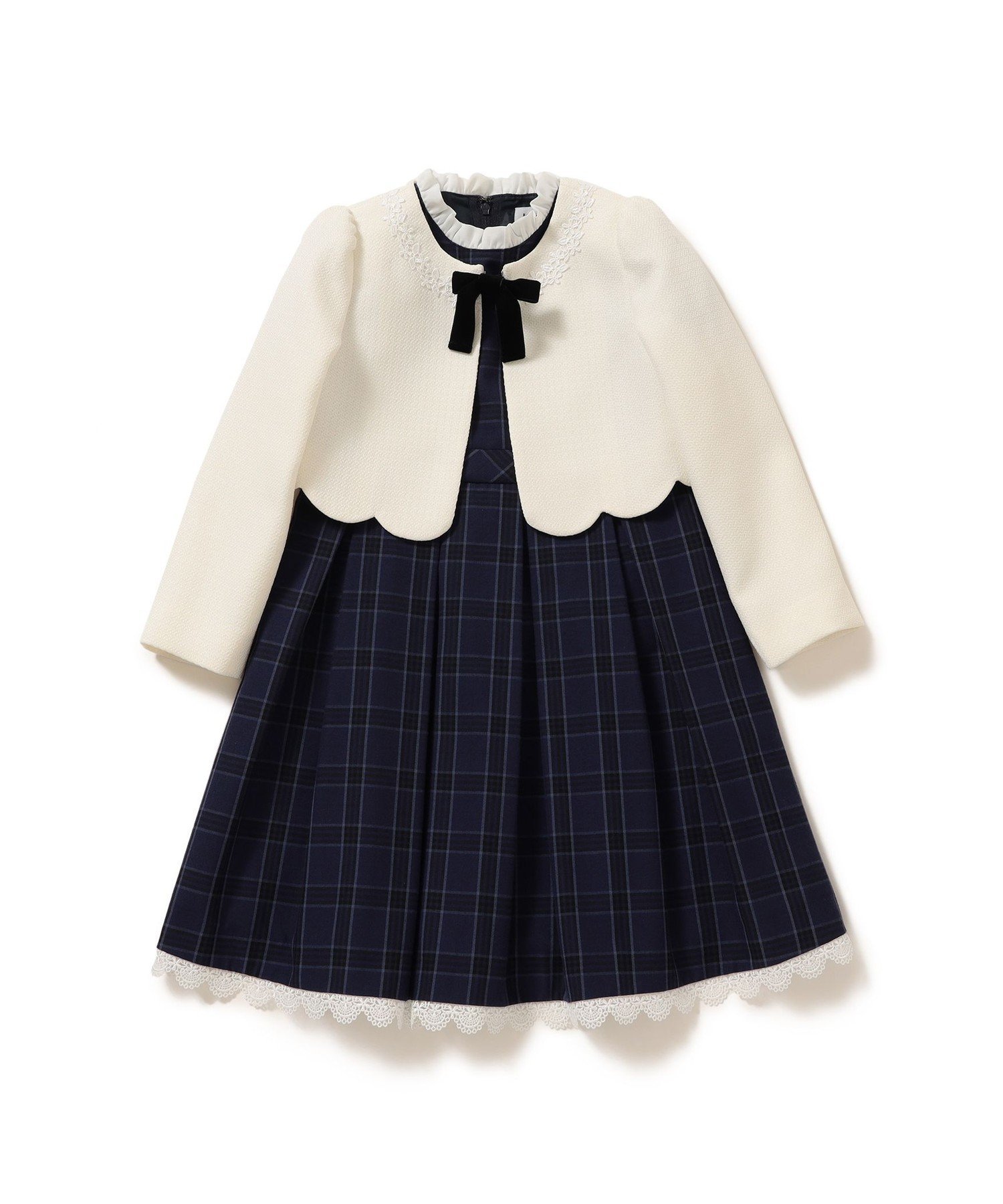 Burberry フォーマル　ワンピースボレロセット　入学式卒園式　靴もセット 楽天市場】【SALE／40%OFF】セレモニー ワンピース ボレロ