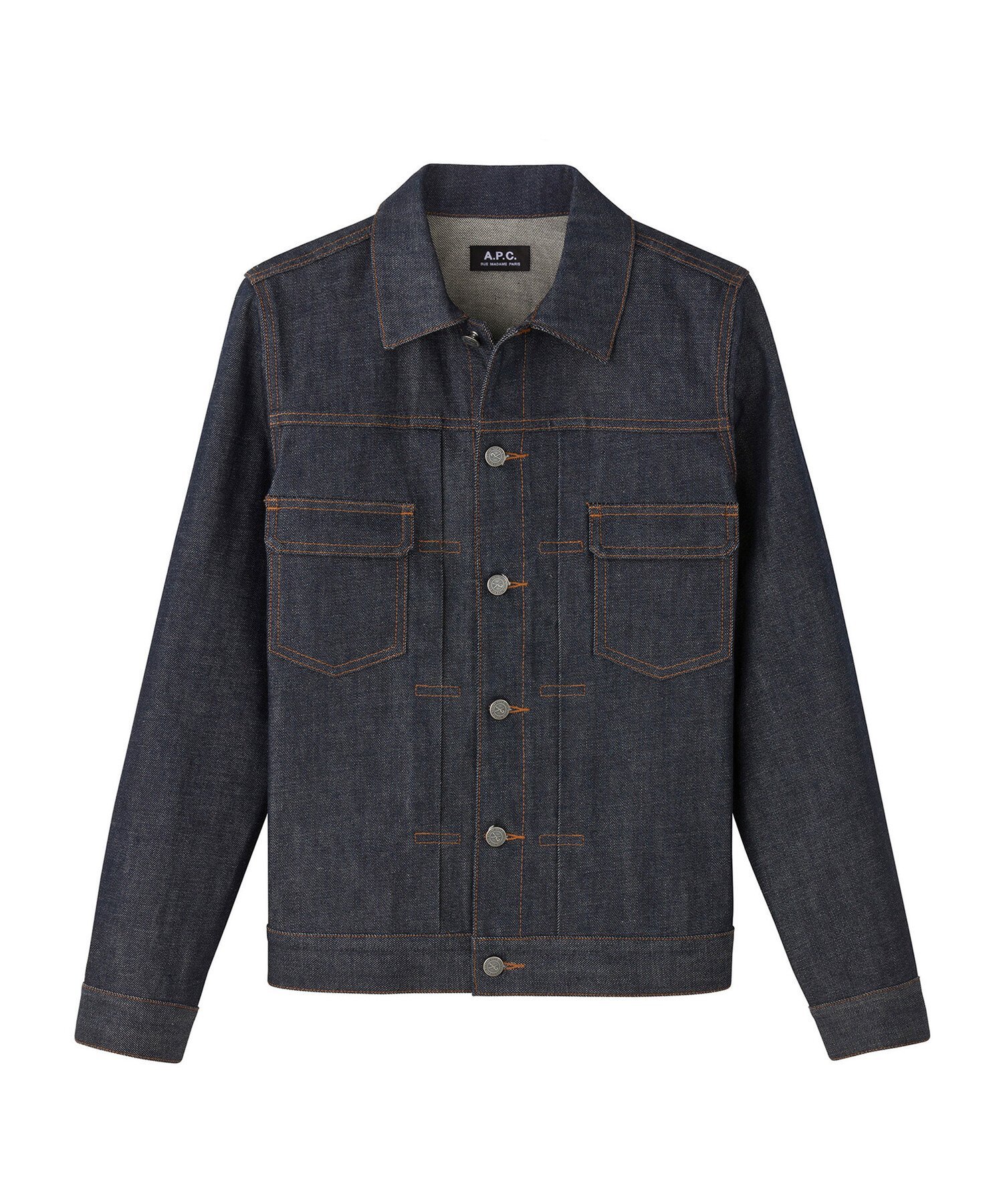 アーペーセー　A.P.C カバーオール　ブラック デニム A06515EM00460_fw_thumbM.jpg