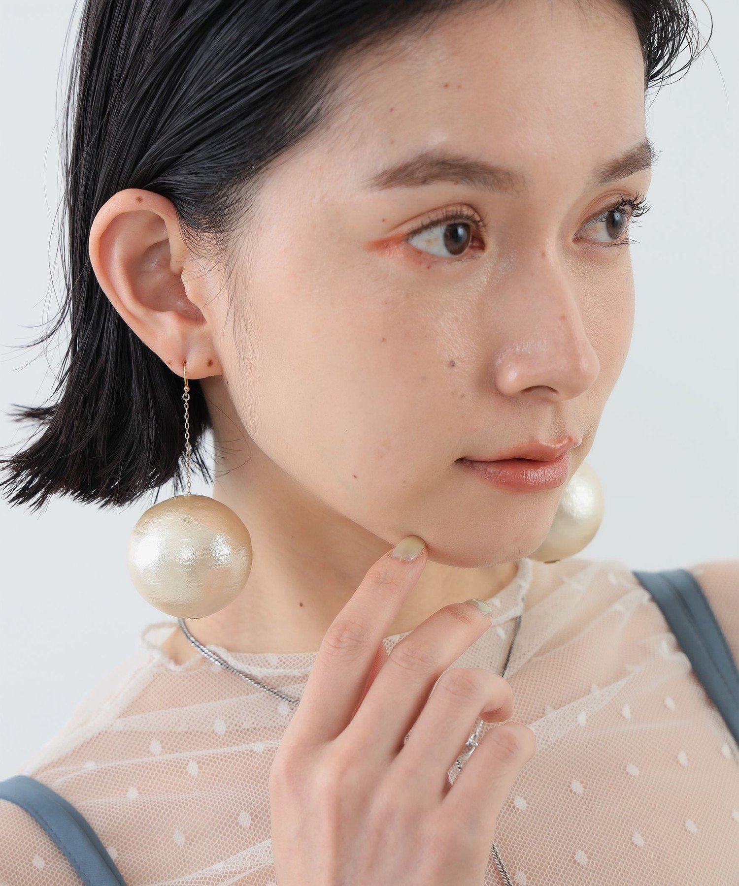 CAROLINA GLASER ビーズ ピアス CAROLINA GLASER（カロリナ グレイサー）の「Aya × CAROLINA