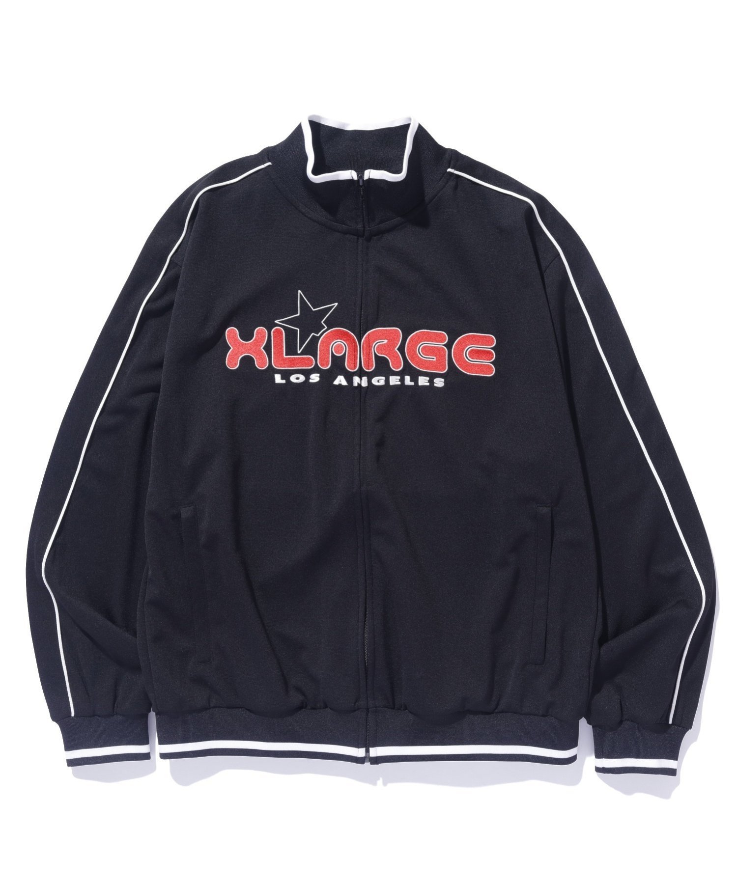 XLARGE ブラック　ジャケット XLARGE エクストララージ NYLON HOODED JACKET : 7-SEVEN - 通販