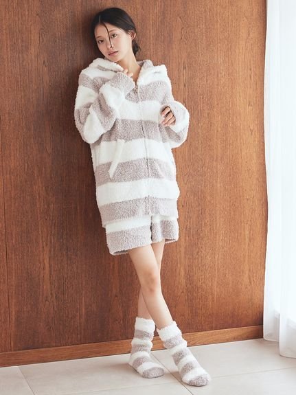 楽天市場】ダッフィー カーディガン ルームウェア 長袖 ふわもこ