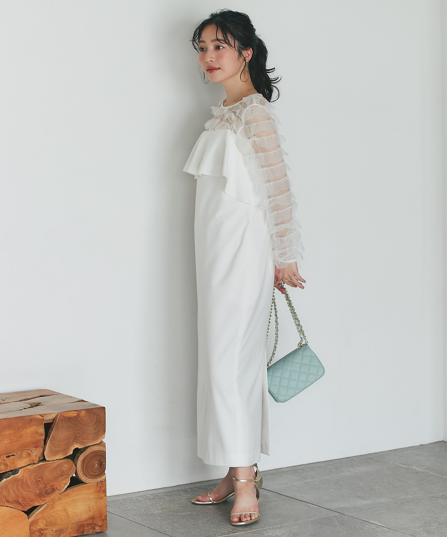 SALE／50%OFF】La boutique BonBon 【人気アイテム再入荷】ラッフル