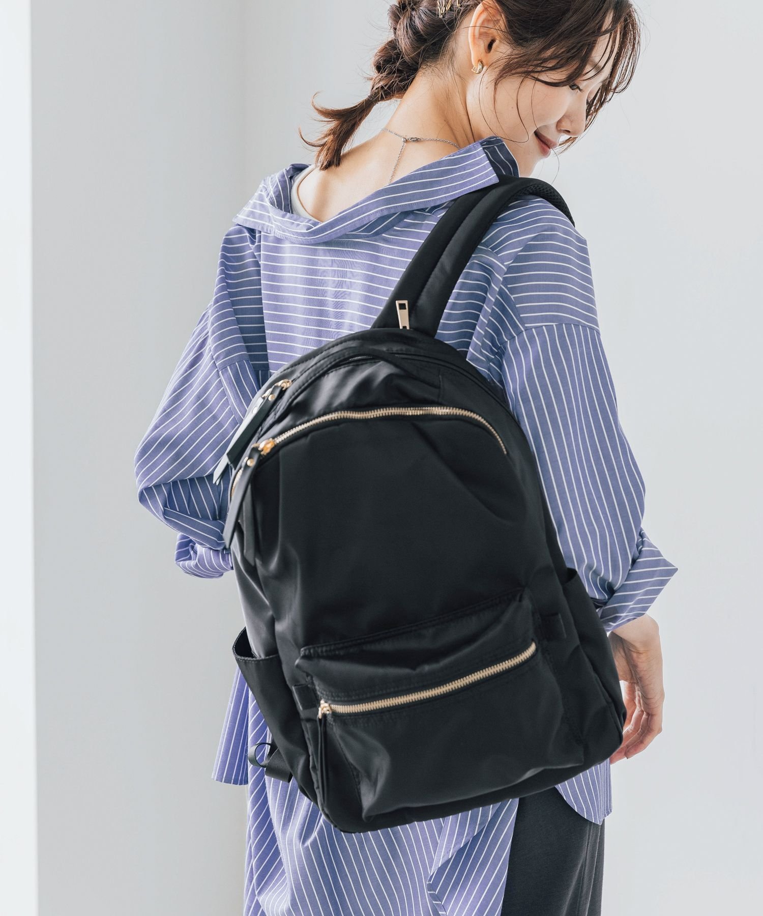 【SALE/70%OFF】GLOBAL WORK 撥水軽量12ポケットリュック/163158 グローバルワーク バッグ リュック・バックパック ベージュ ブラック カーキグリーン ホワイト グレー オレンジ