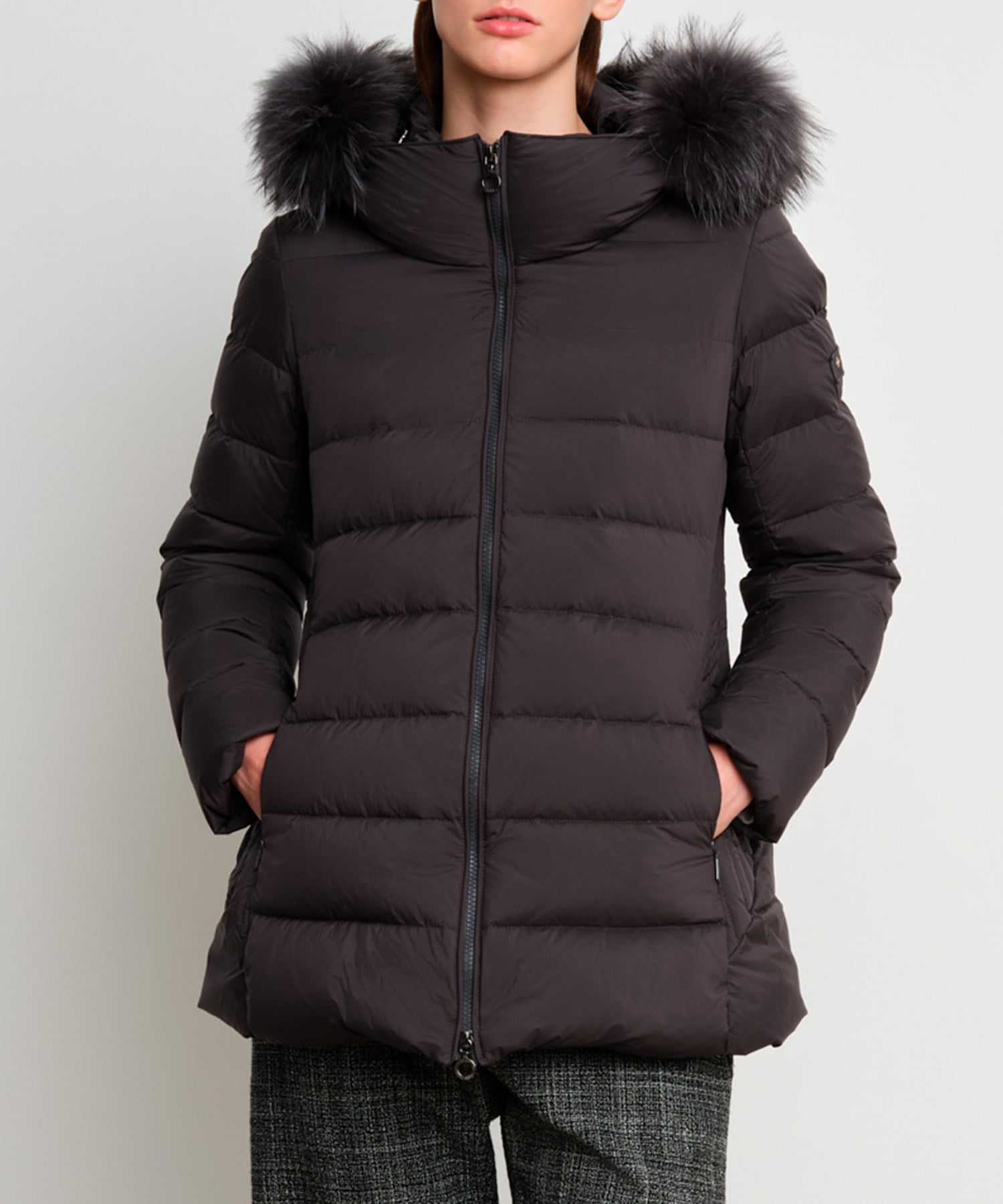 TATRAS タトラス 　ナイロン　ダウンコート TATRAS タトラス ダウン アウター ダウンコート POLITEAMA ミドル丈