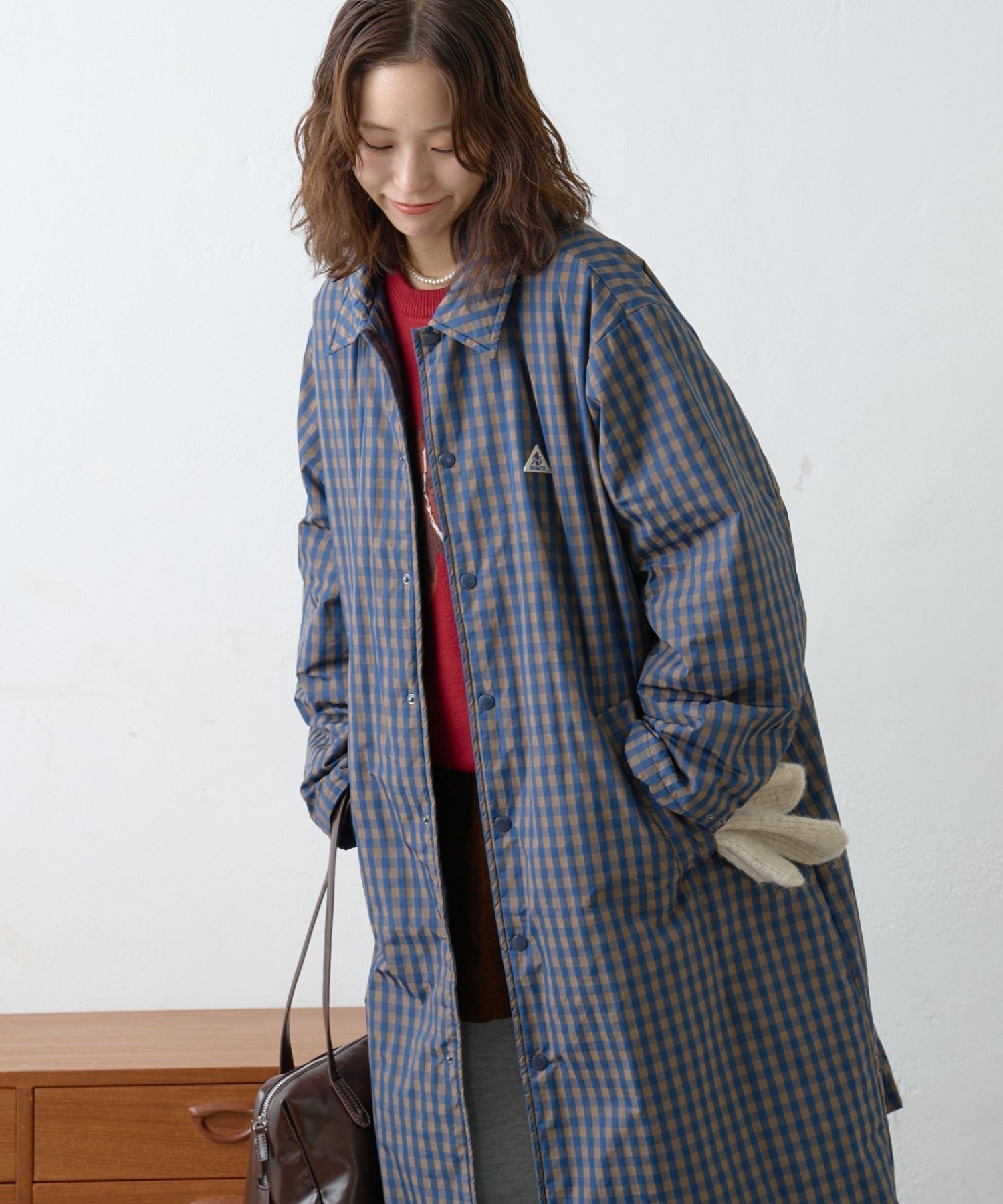 楽天市場】【SALE／40%OFF】モールジャガード Vネックロングコート