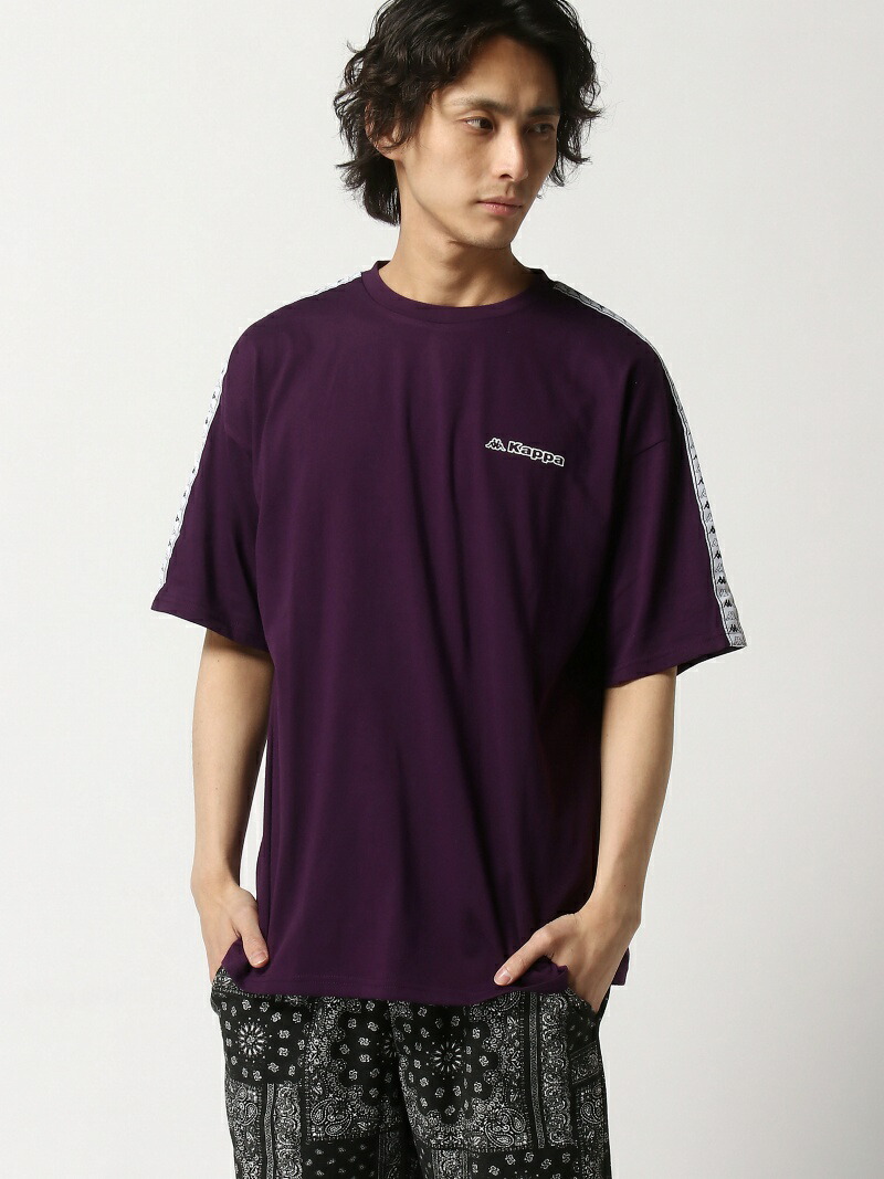 kappa t shirt purple