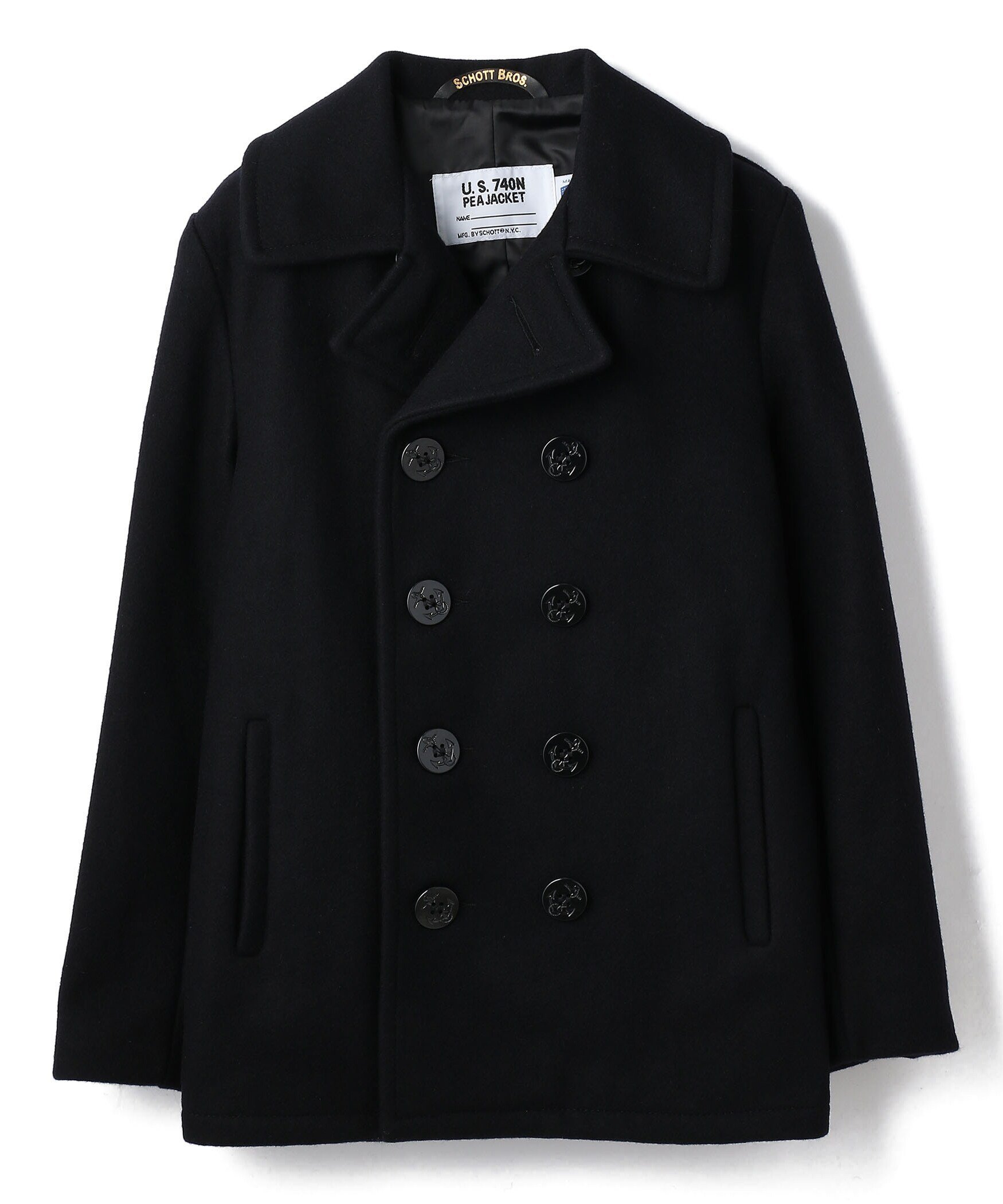 楽天市場】Schott PEACOAT 753US (ショット メルトンピーコート