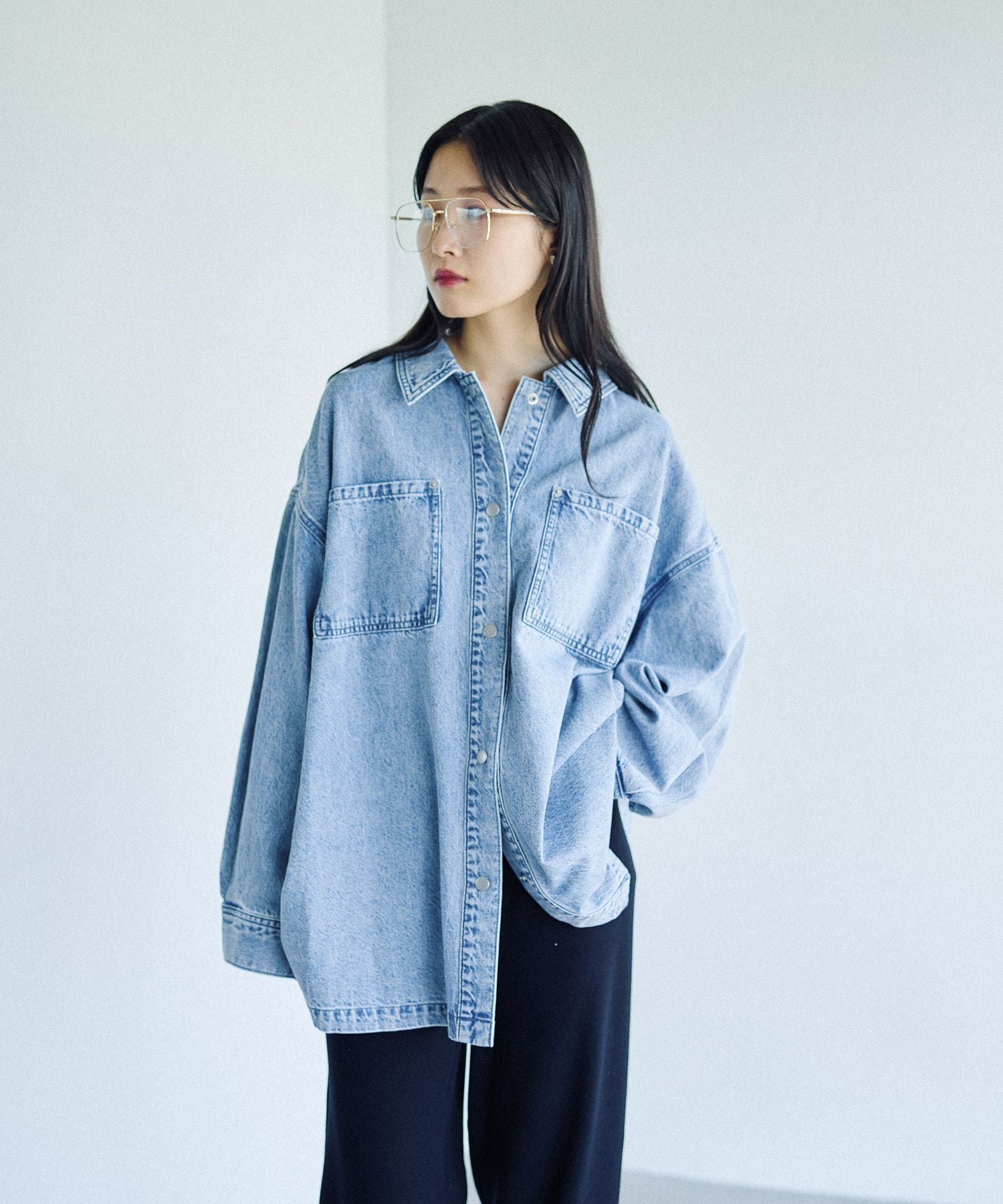 楽天市場】【SALE／20%OFF】デニムシャツ LEPSIM レプシィム