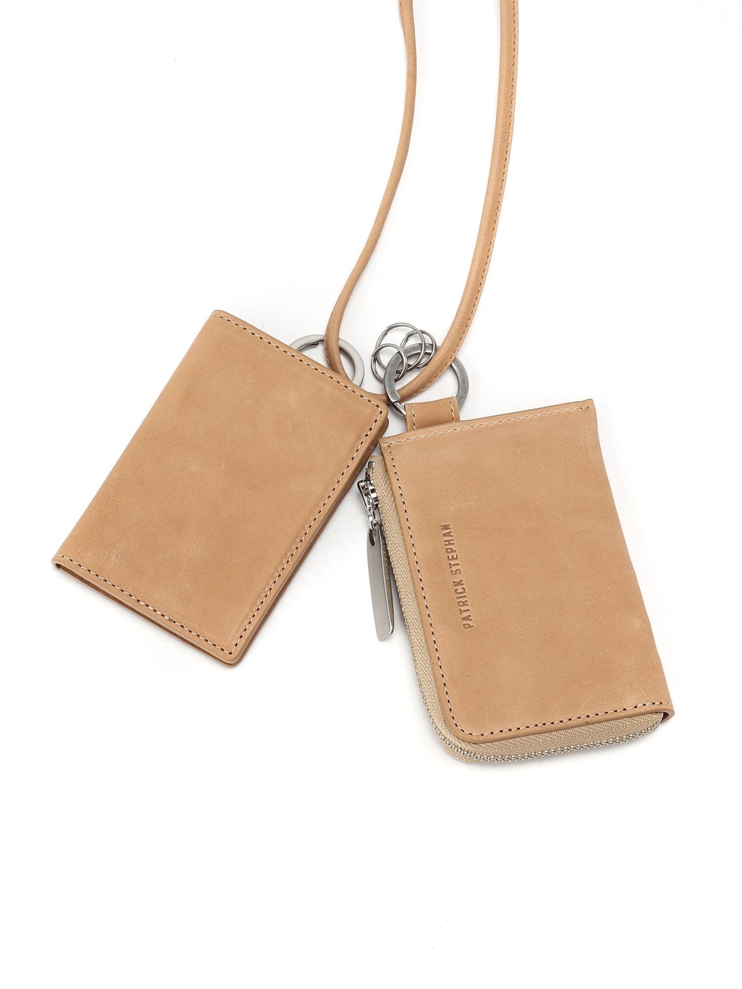 【SENTI】Dyneema Leather RING L ZIP WALLET SENTI / Dyneema leather L-zip wallet