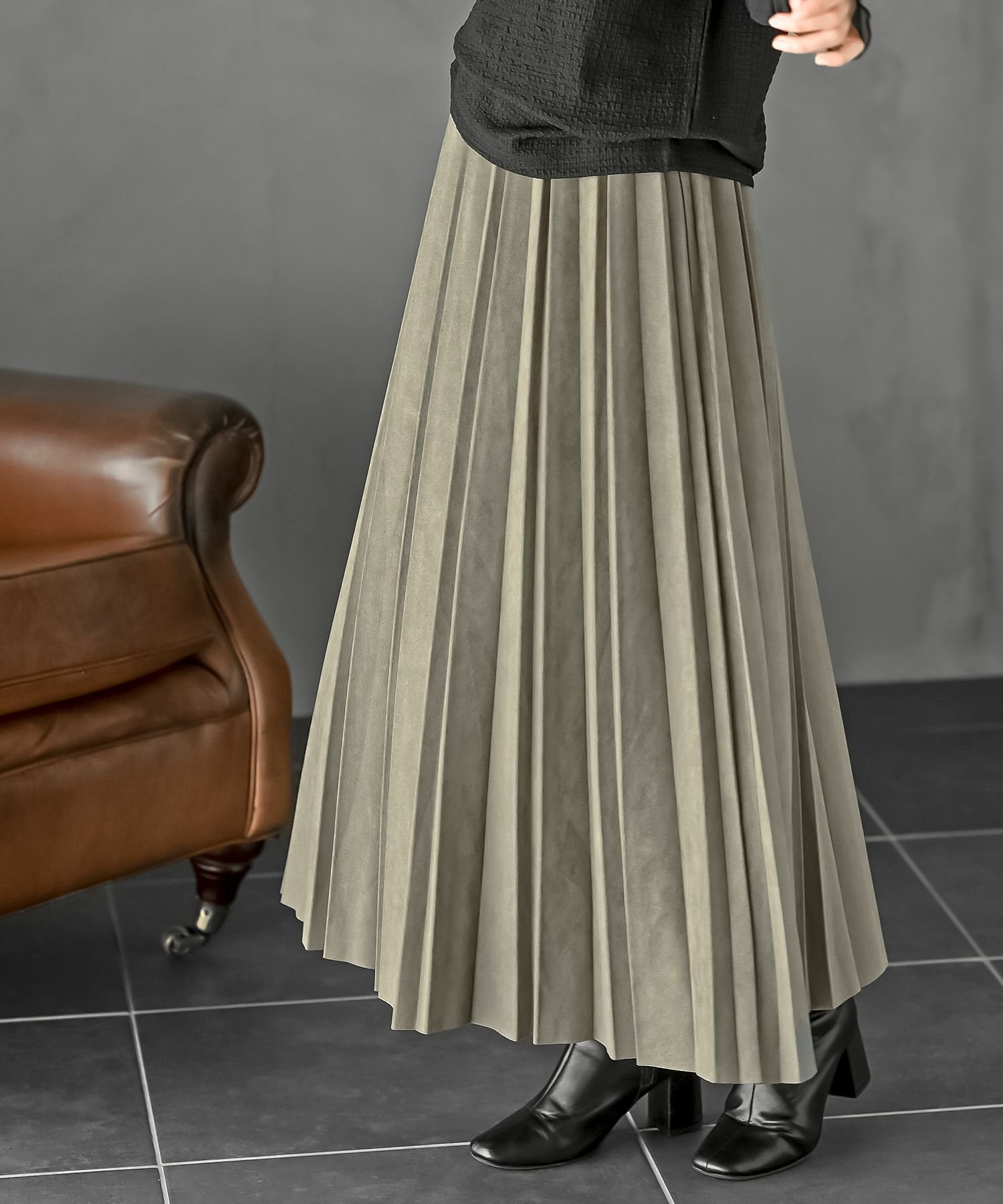 cen.made in Japan/2WAYフーディーシャツブルゾン