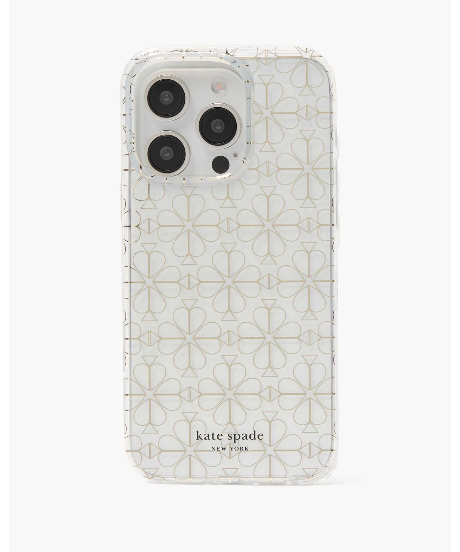 kate spade new york iPhone15proケース　ミラー kate spade new york｜デイジー ドット ミラーアイフォン 15 Pro