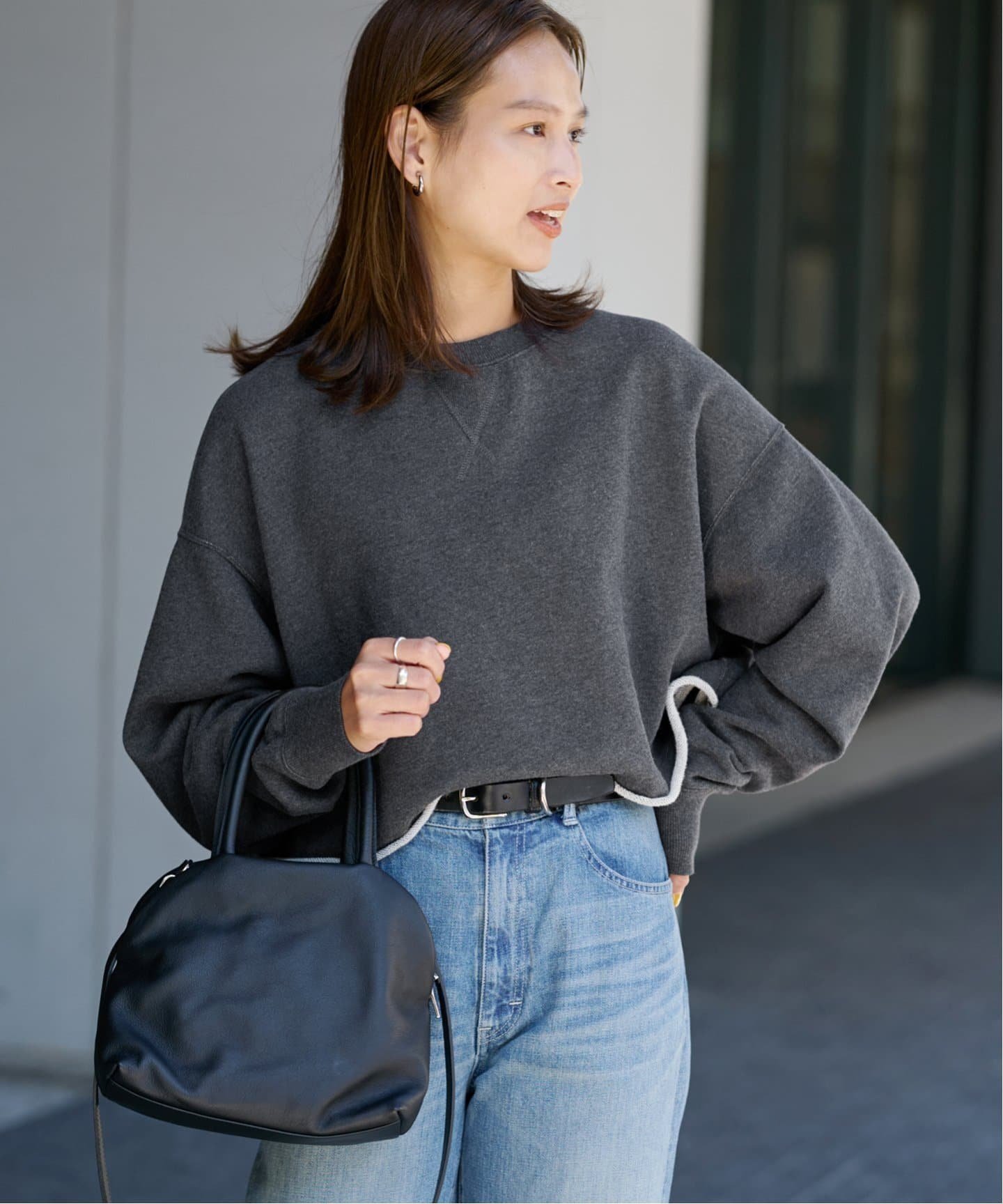 未使用FRAMeWORK♦︎長袖 トレーナー セントラルショートSWEAT 綿♦︎Ｆ SALE／30%OFF】FRAMeWORK セントラルショートSWEAT フレームワーク