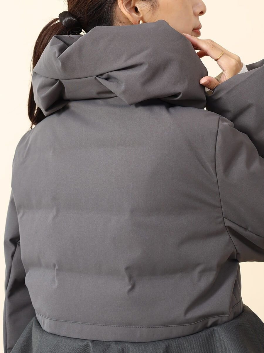 SALE／29%OFF】FENNEL フレアペプラムダウンコート ヴァン ジャケット