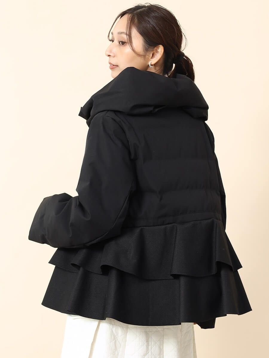 SALE／29%OFF】FENNEL フレアペプラムダウンコート ヴァン ジャケット